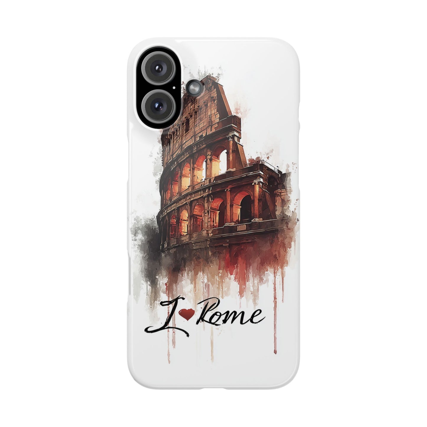 I Love Rome Snap Cases, Urban Phone Covers, Travel Accessories, Gift for Travelers, City Love Merch