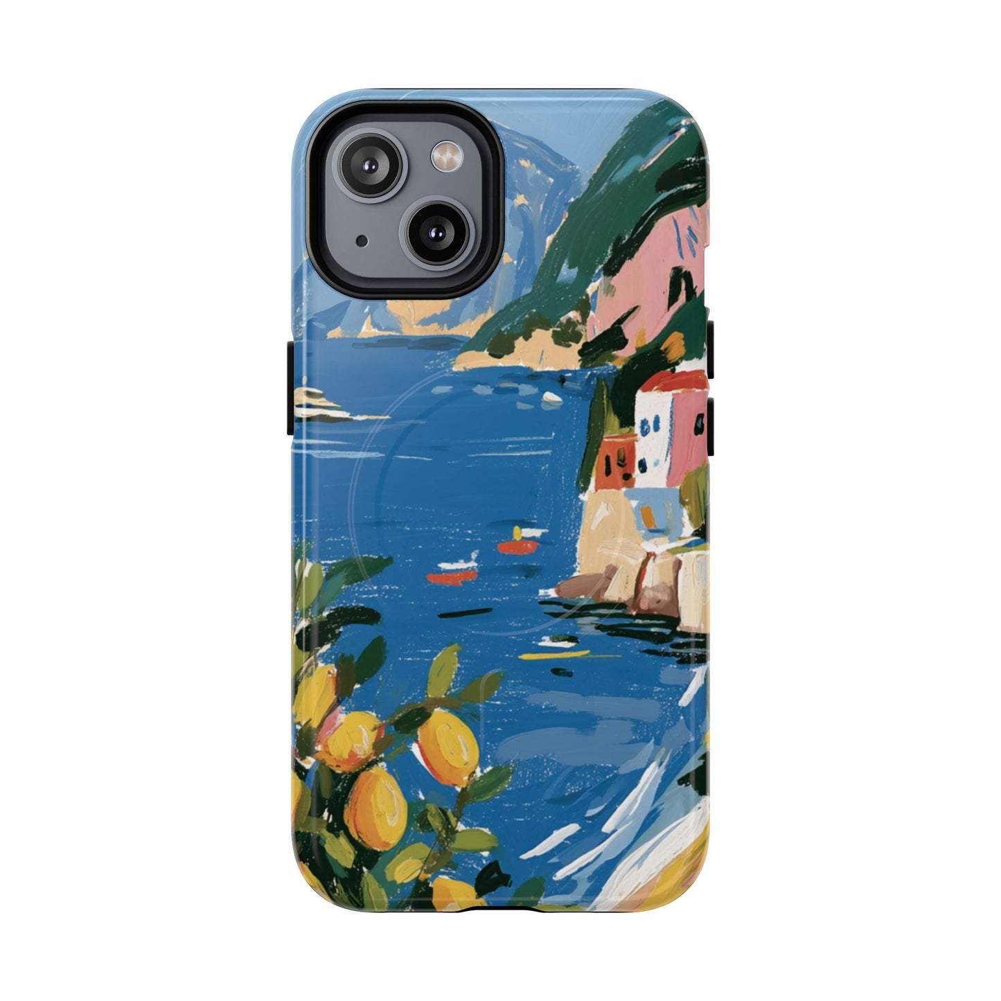 Mediterranean Coastal Phone Case – Tough Magnetic Protective Cover