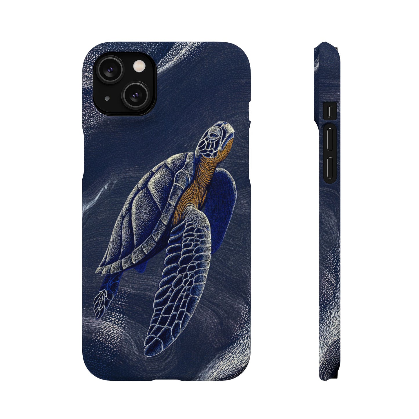 Marine Turtle Snap Case for Nature Lovers Phone Covers For Iphones and Samsungs Customization