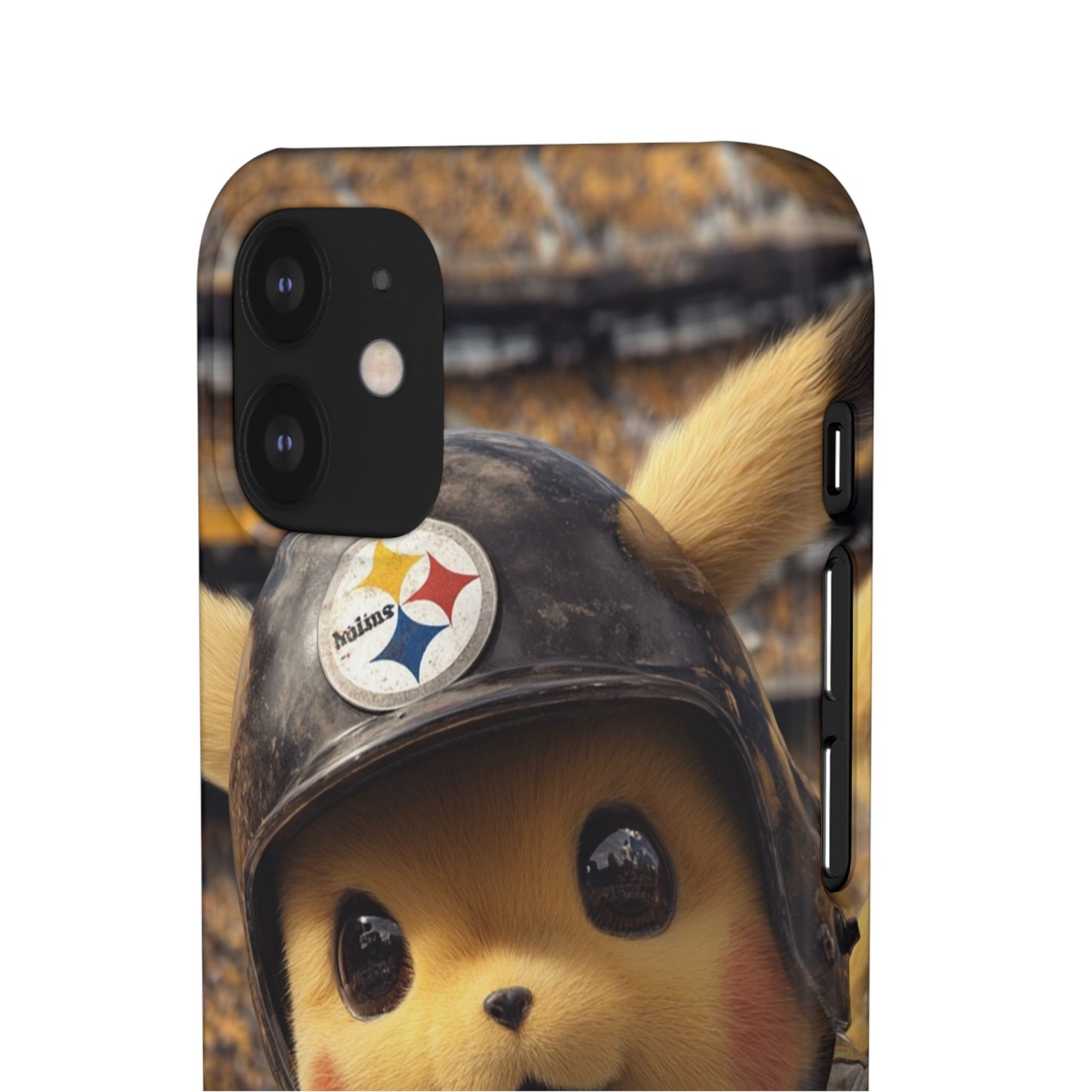Fun Character Sports Snap Case, Phone Case, Fun Tech Accessory, Cute Gift for Gamers, Football Lovers, Kids.