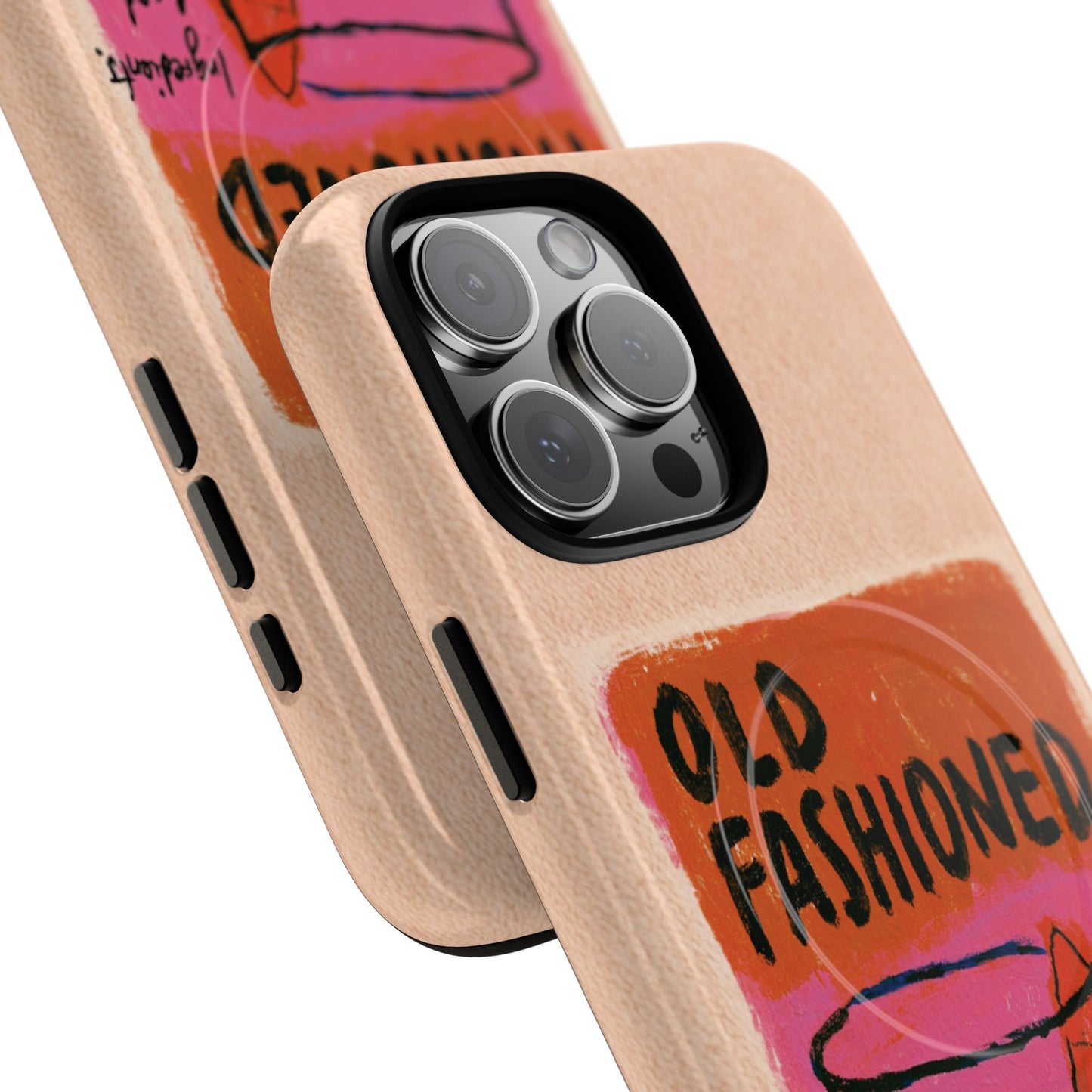 Old Fashioned Phone Case — Retro Cocktail iPhone Magnetic Case