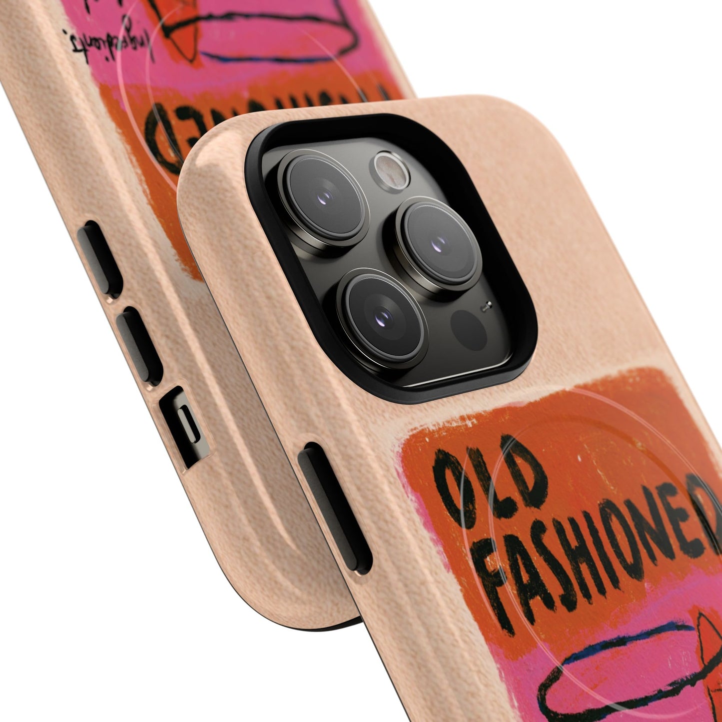 Old Fashioned Phone Case — Retro Cocktail iPhone Magnetic Case