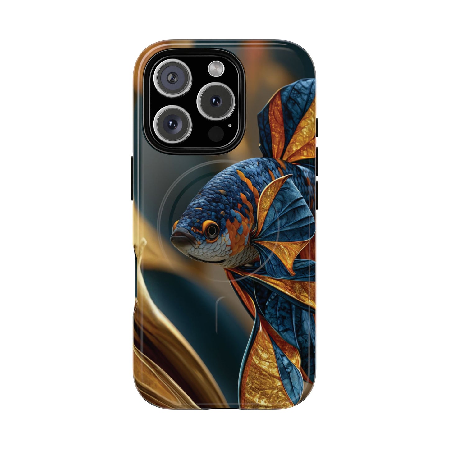 Koi Fish Tough Magnetic Phone Case — Protective Artistic Fish Design