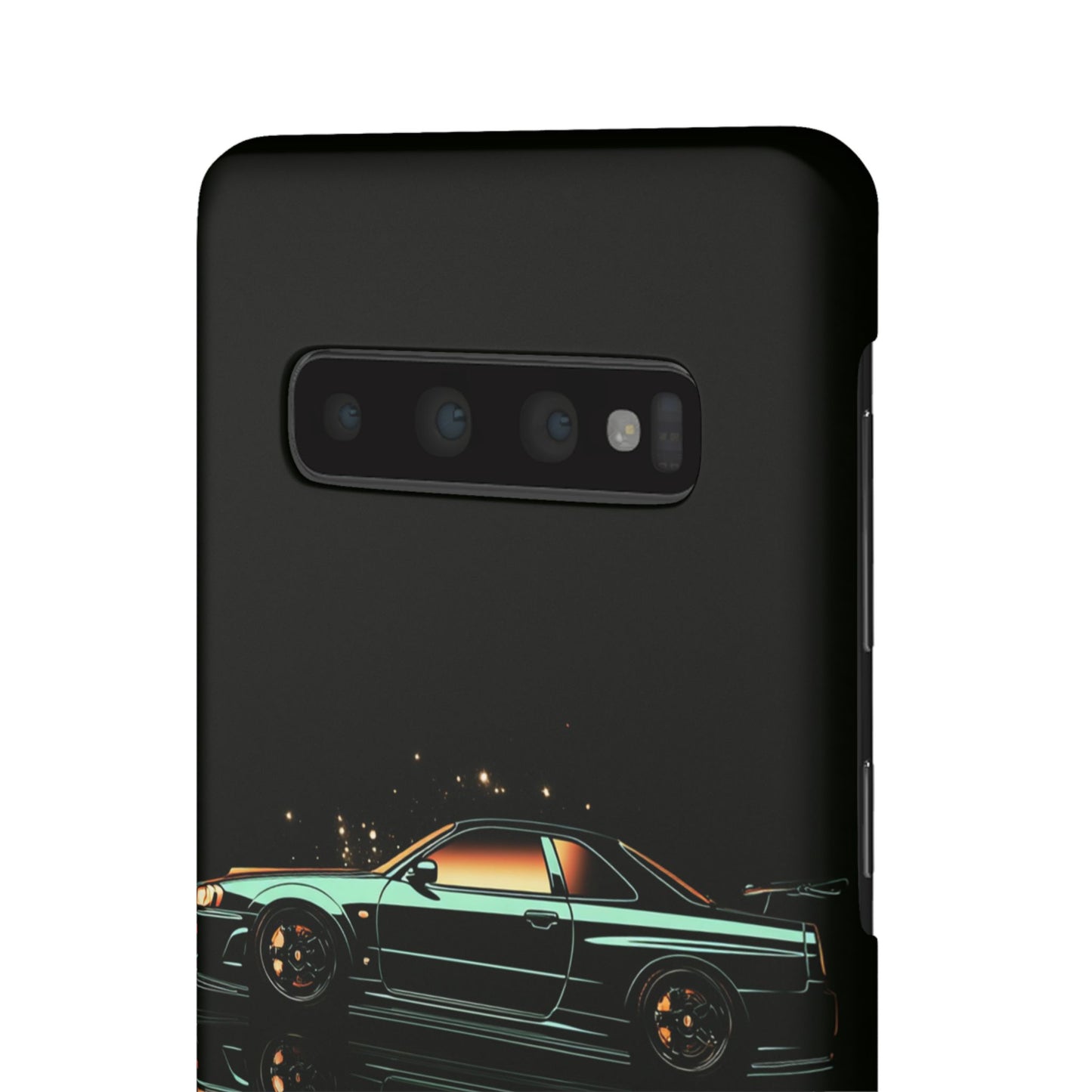 Green Skyleine R34 GTR Art Snap Case and Protective Phone Cover For iPhone and Samsung