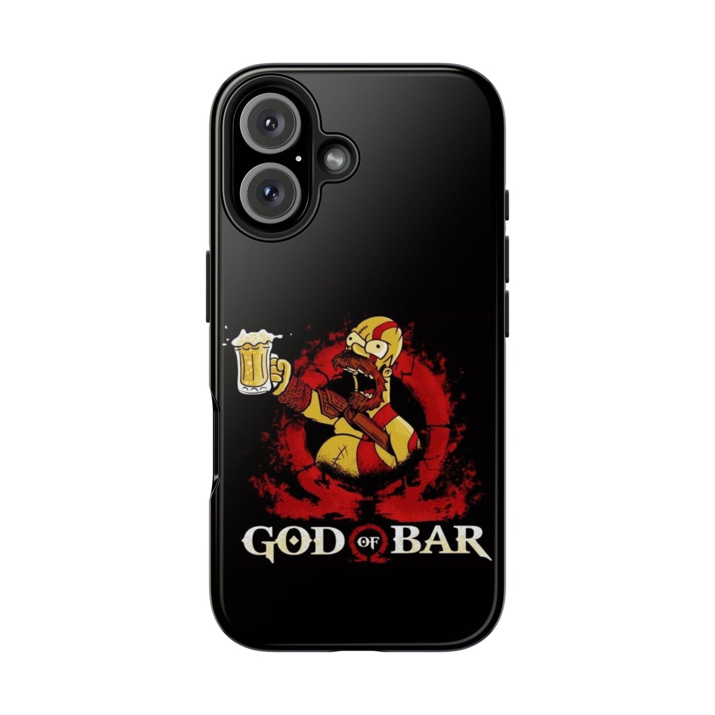 Gdo Of Bar Vintage Black Tough Phone Case | iPhone 17