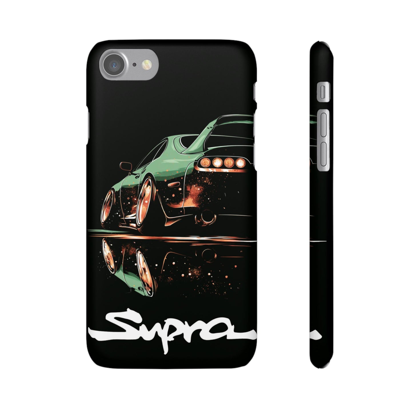 A80 MK4 Green Supra Art Snap Case and Protective Phone Cover For iPhone and Samsung