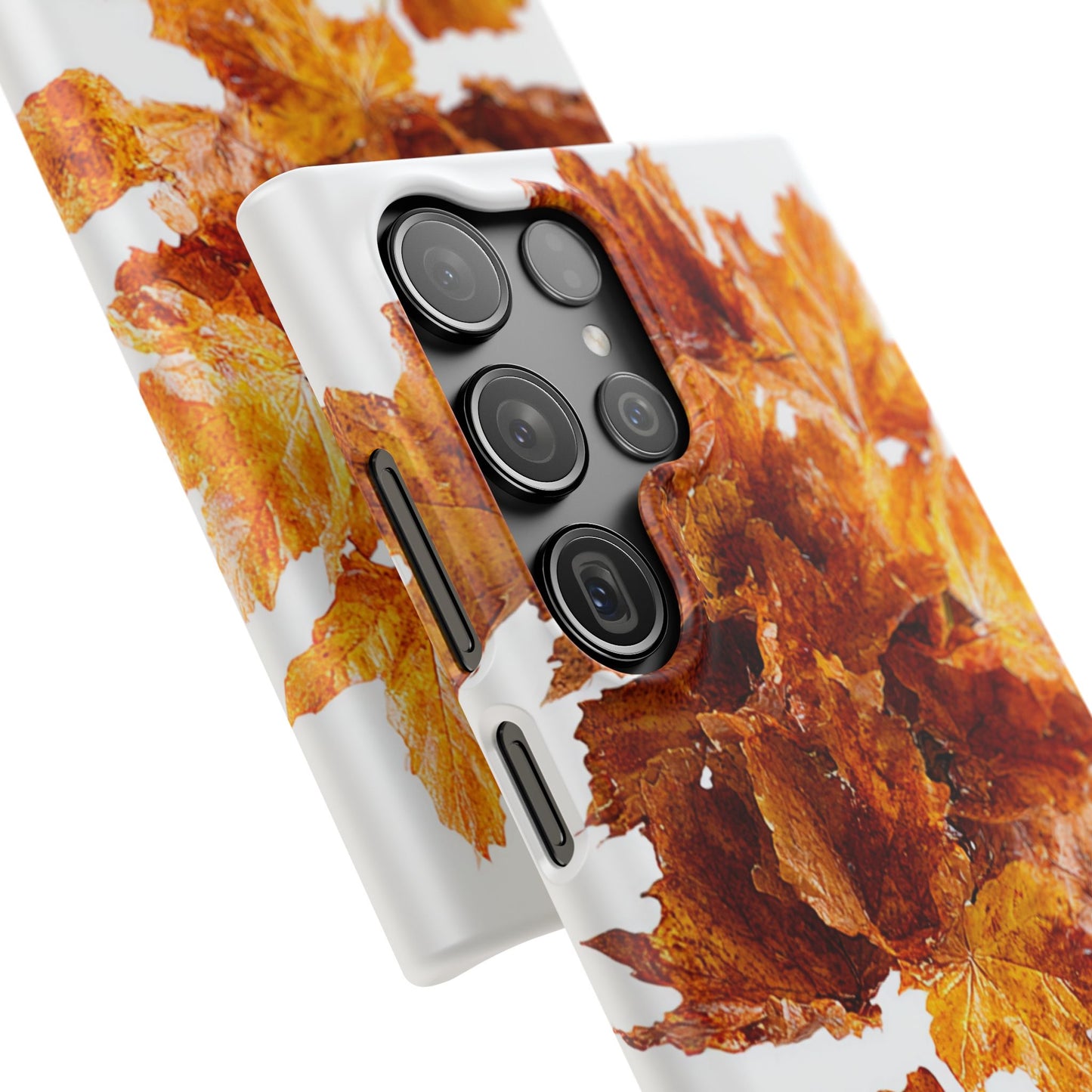 Autumn Leaf Phone Case | Fall Snap Cases, Phone Accessories, Nature Lover Gift, Seasonal Decor, Cozy Fall Vibes
