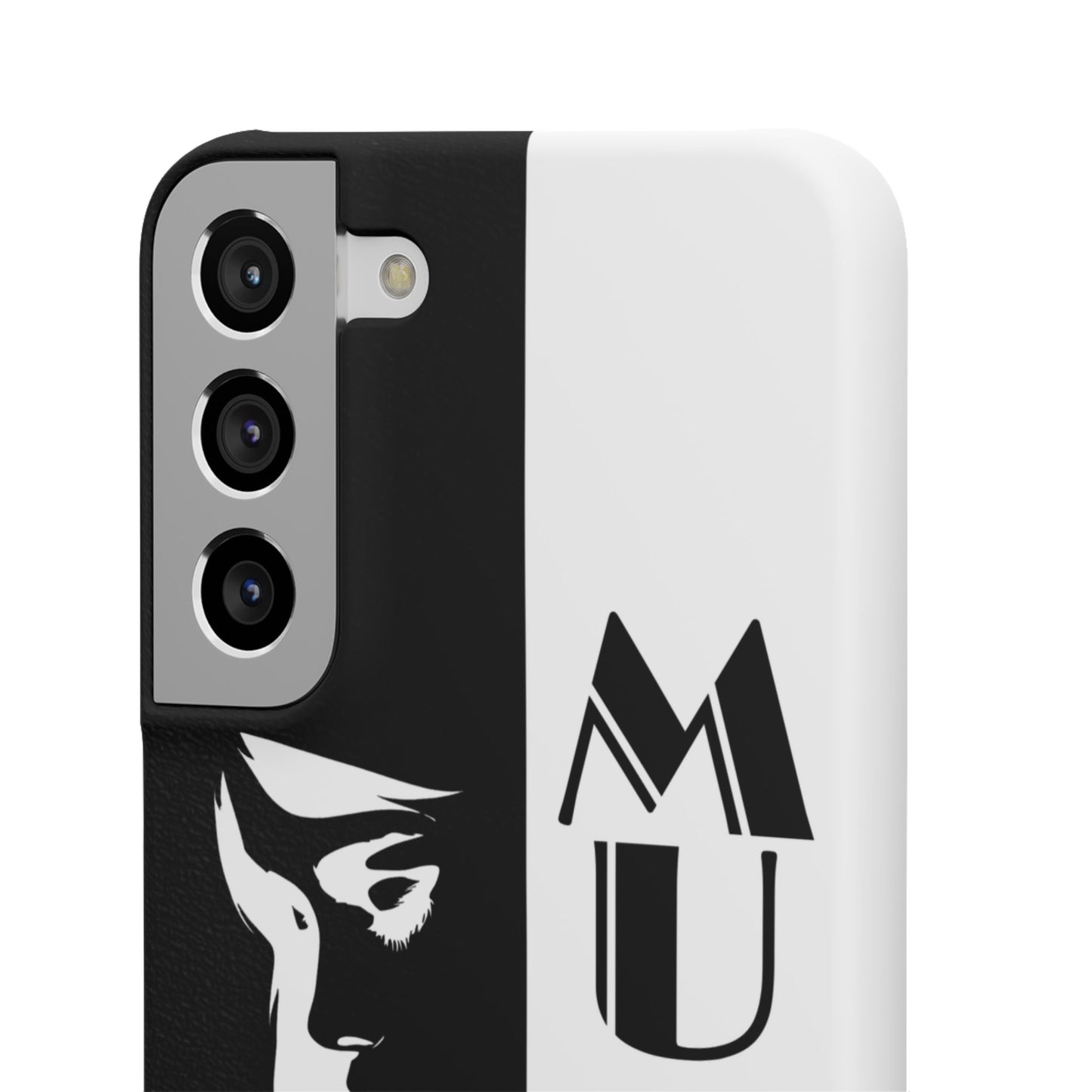 Black And White Bold Muse Snap Case Cover for iPhone and Samsung