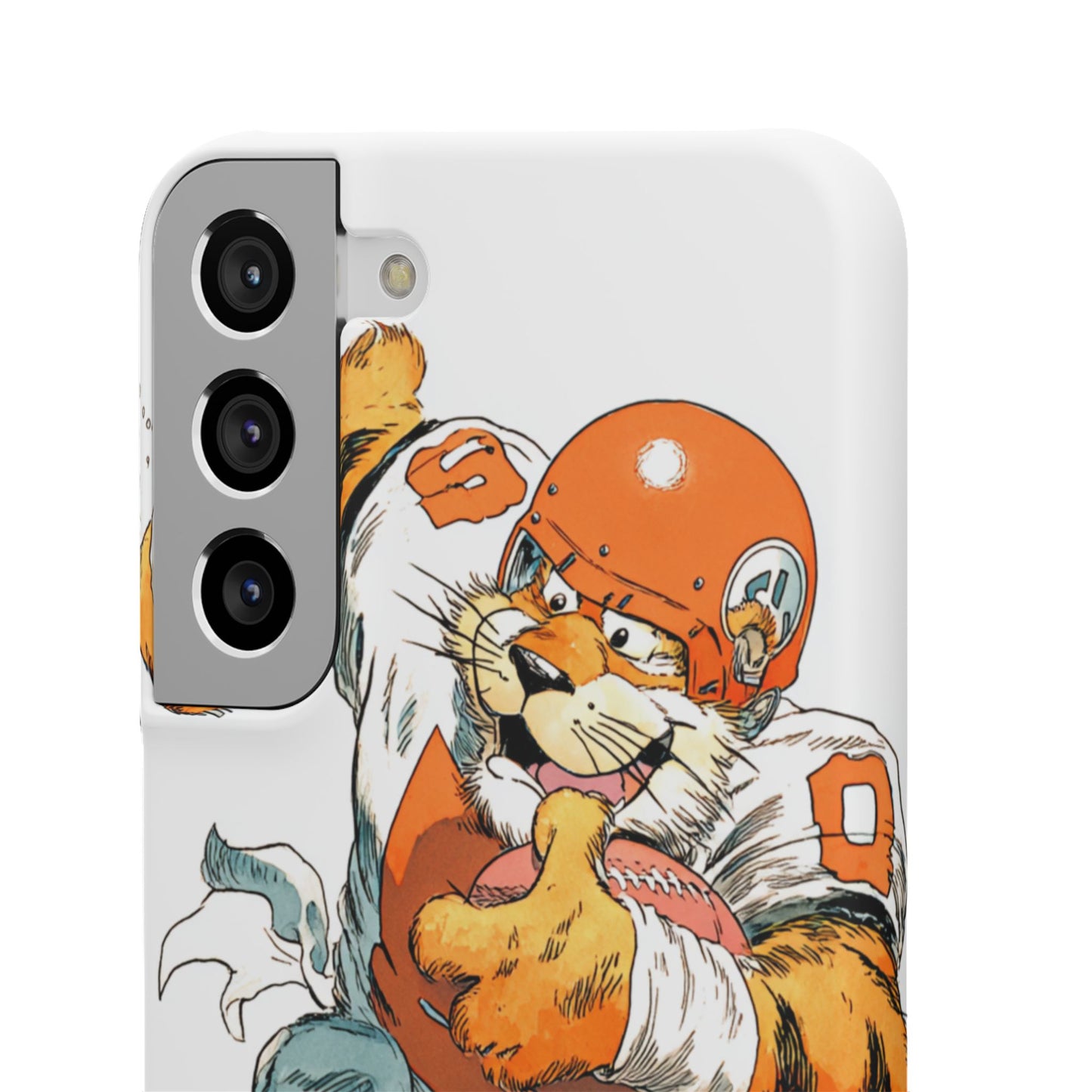 Cincinnati Bengals Snap Cases, Football Fans Phone Case, Tiger Cartoon Art Design, Football Lover Gift, Protective Phone Cover