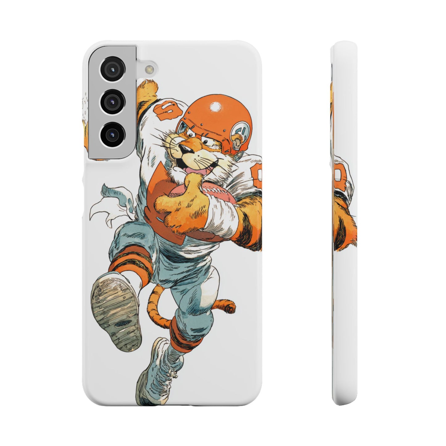 Cincinnati Bengals Snap Cases, Football Fans Phone Case, Tiger Cartoon Art Design, Football Lover Gift, Protective Phone Cover