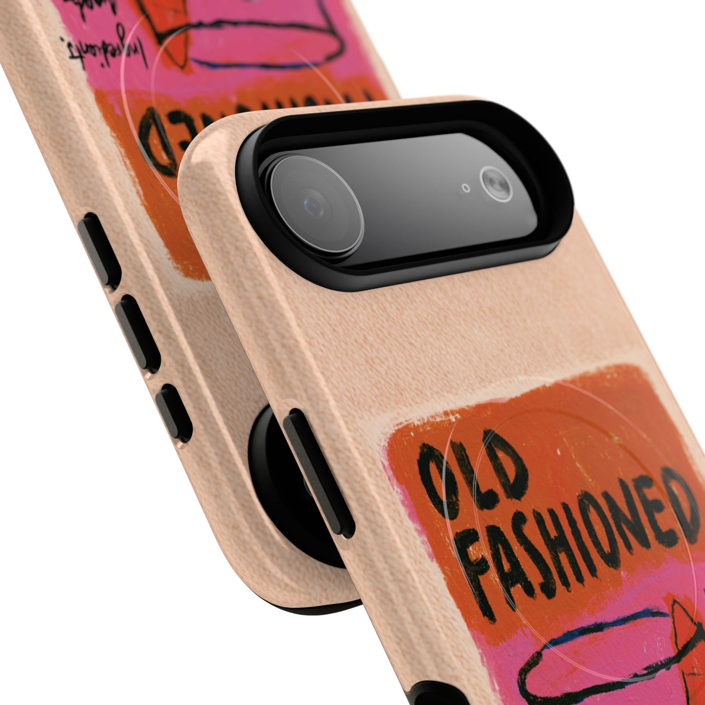 Old Fashioned Phone Case — Retro Cocktail iPhone Magnetic Case