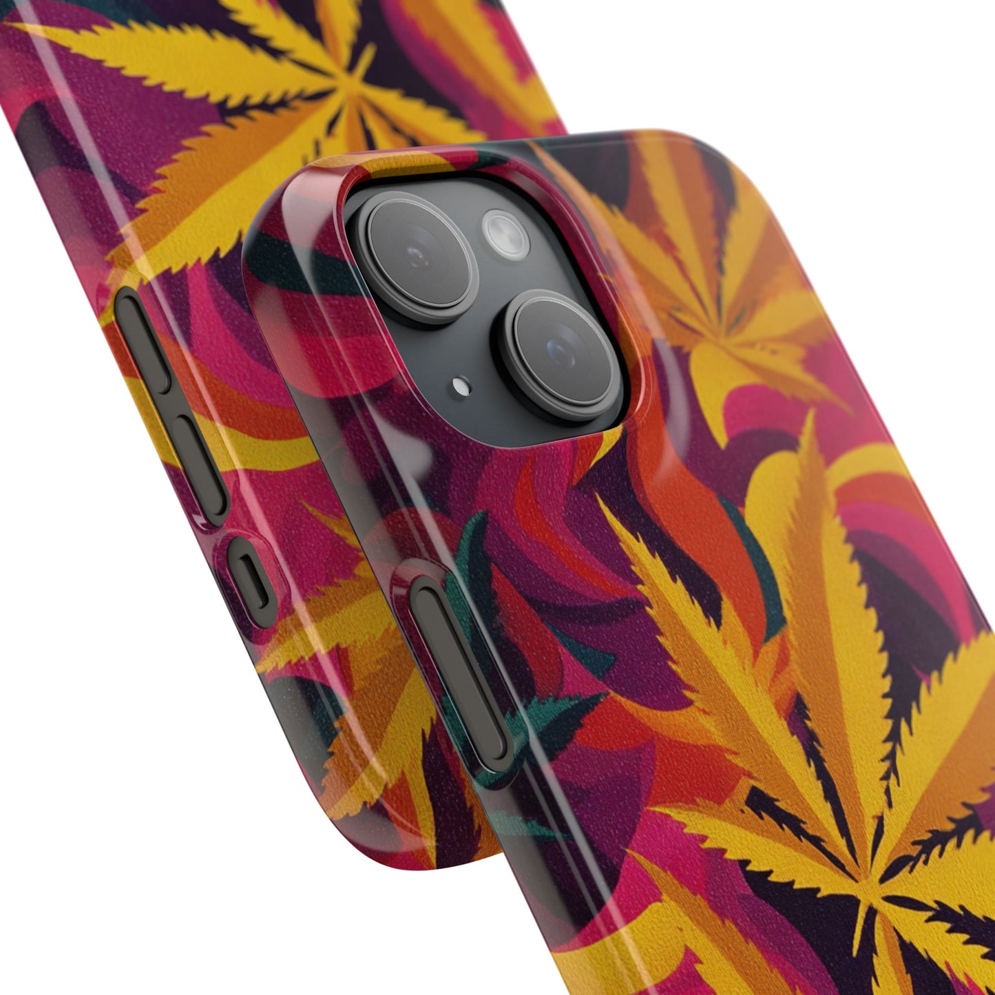 Autumn Vibe Cannabis Snap Case for IPhones and Samsungs Custom