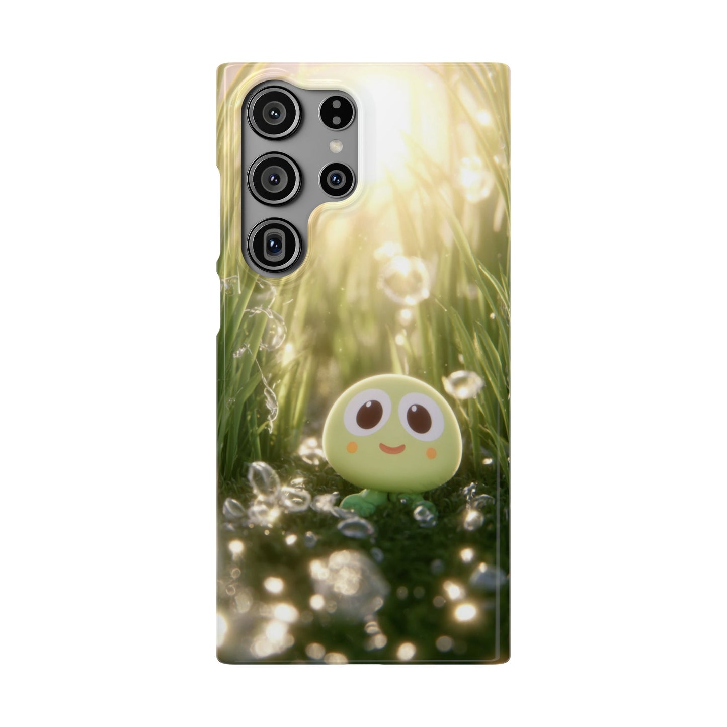 Cute Nature-Inspired Snap Case, Cartoon Phone Cover, Eco-Friendly Gift, Fun Accessory, Personalized Phone Case, Nature Lover's Gift