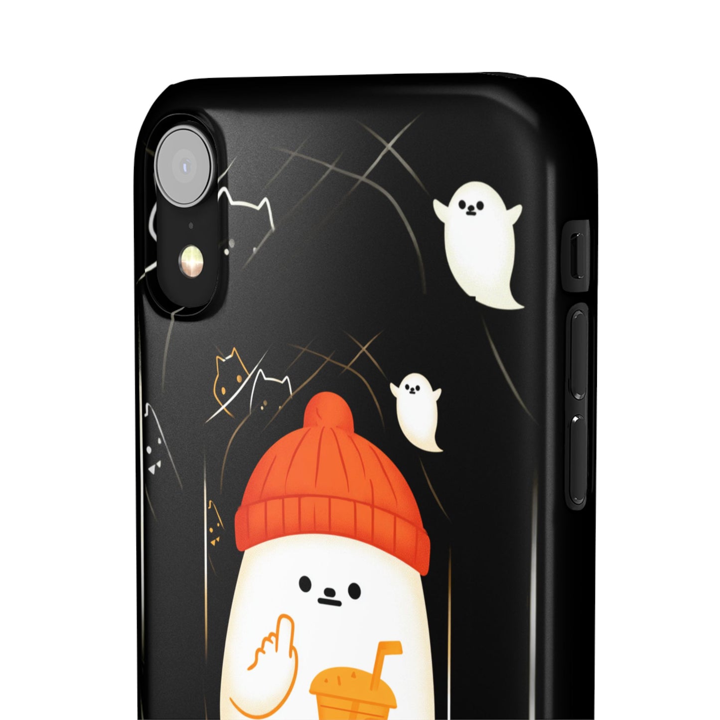 Spook You Halloween Ghost Snap Case Kawaii Protective Phone Cover for iPhone and Samsung