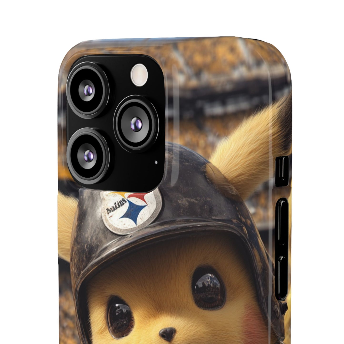 Fun Character Sports Snap Case, Phone Case, Fun Tech Accessory, Cute Gift for Gamers, Football Lovers, Kids.