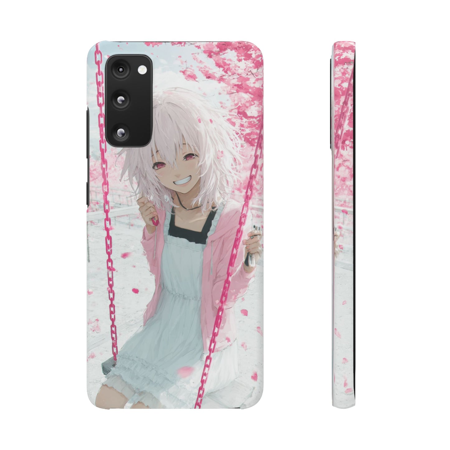 Anime Character Snap Cases for Phone, Cute Aesthetic Phone Cover, Gifts for Otaku, Floral Design, Unique Phone Cases