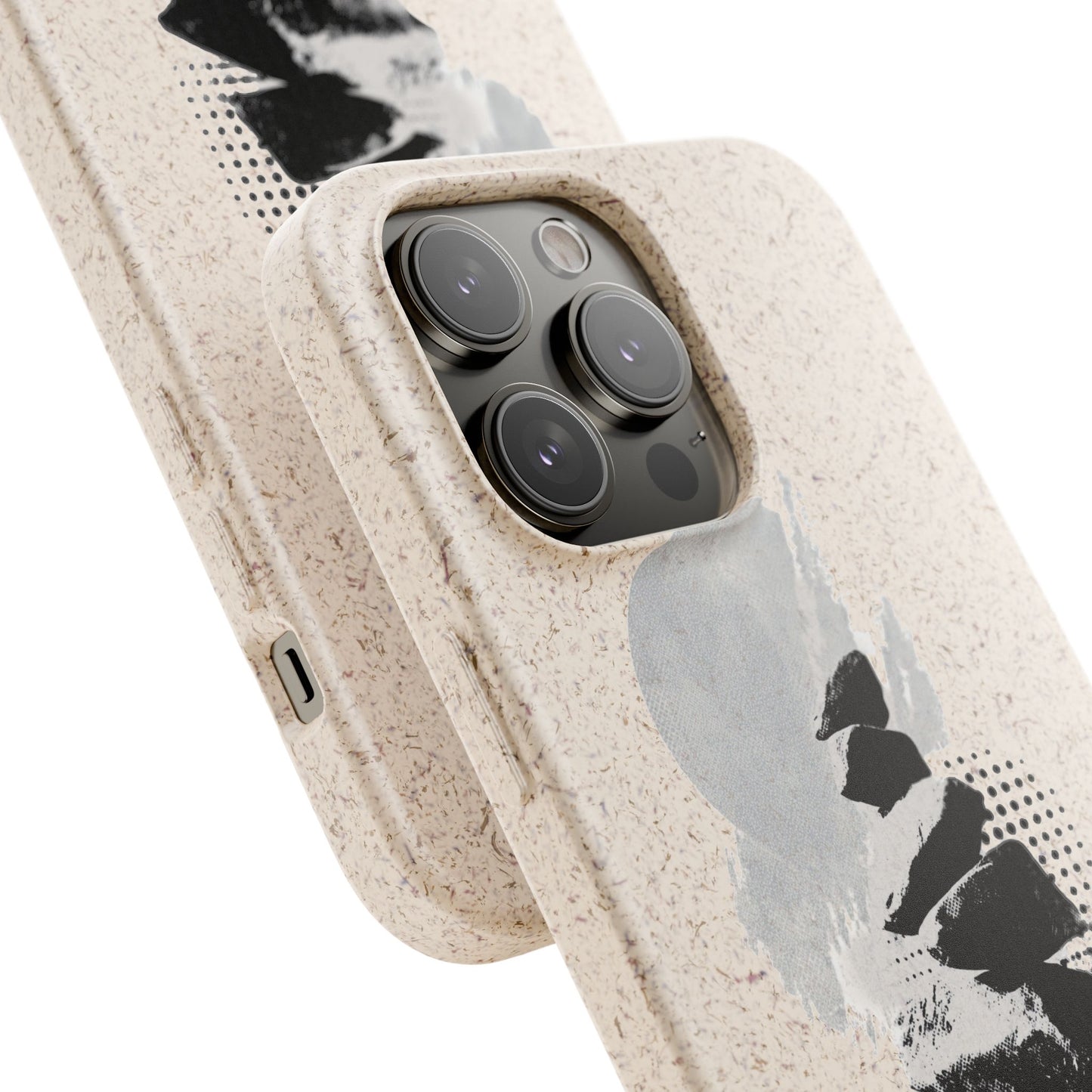Biodegradable Plastic Free Phone Case Minimalistic Cairn Design Suitable For Iphones And Samsungs