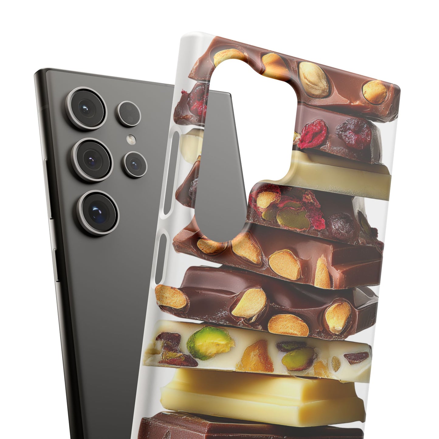 Chocolate Bar Phone Case Sweet Treat Accessory iPhone and Samsung Protective Cover