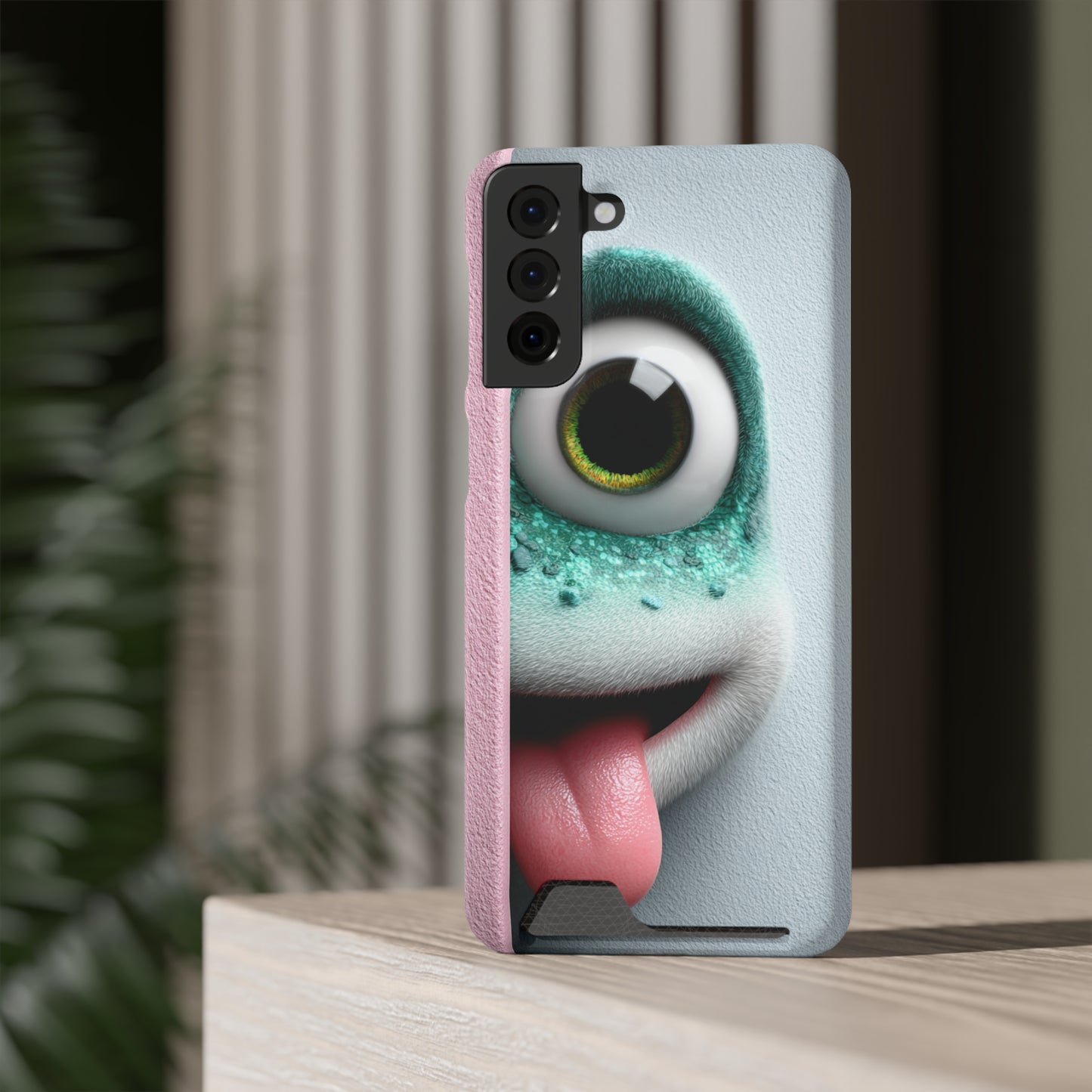Funky Card Holder Phone Case - Whimsical Design, Cute Gift, Unique Accessories, Fun Mobile Cover, Stylish Phone Protection