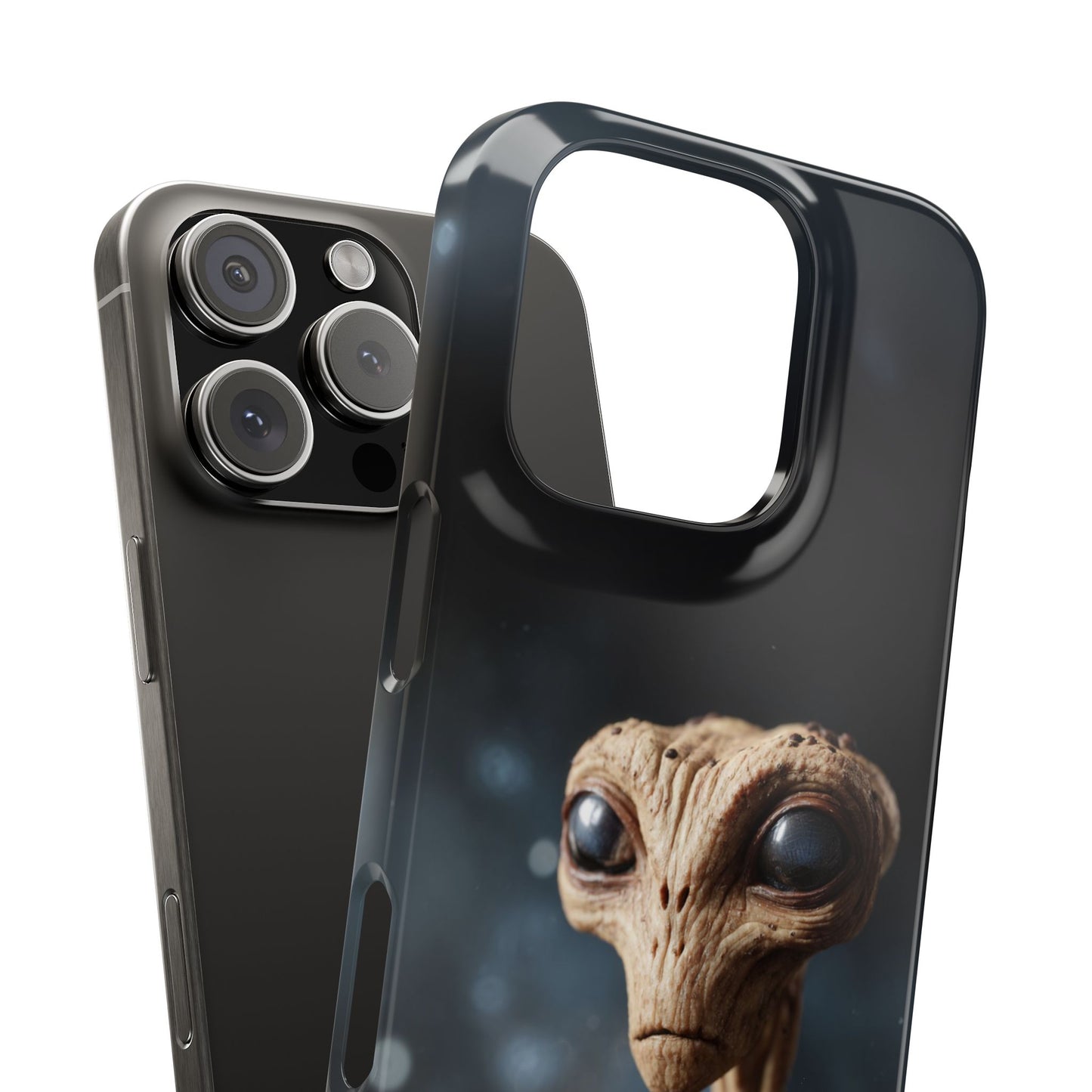 Alien Coffee Snap Case, Unique Phone Cover, Pop Culture Accessory, Gift for Sci-Fi Lovers, Customizable Phone Case
