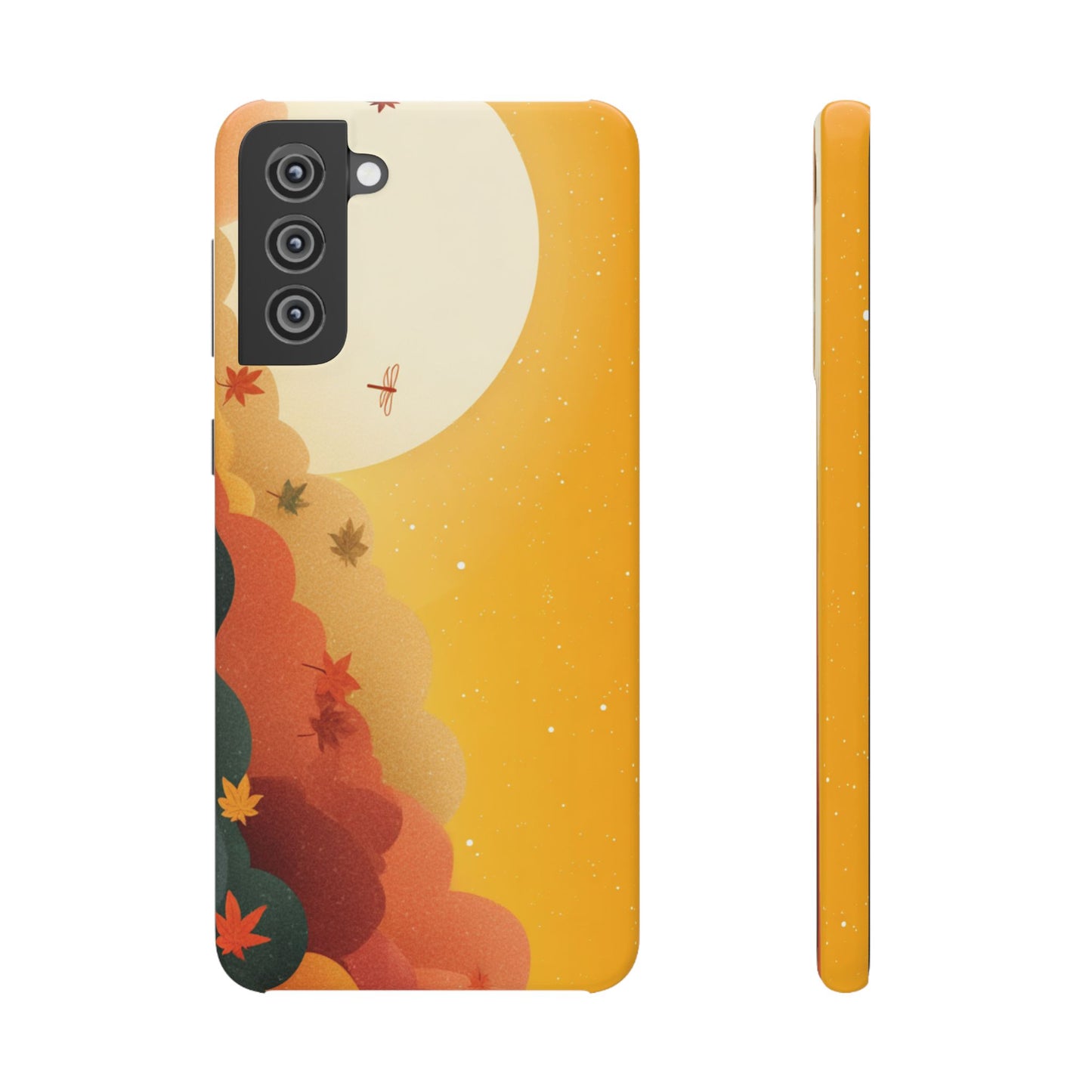 Autumn Sunset Snap Case, Fall Phone Cover, Nature-Themed Accessory, Gift for Her, Seasonal Aesthetic