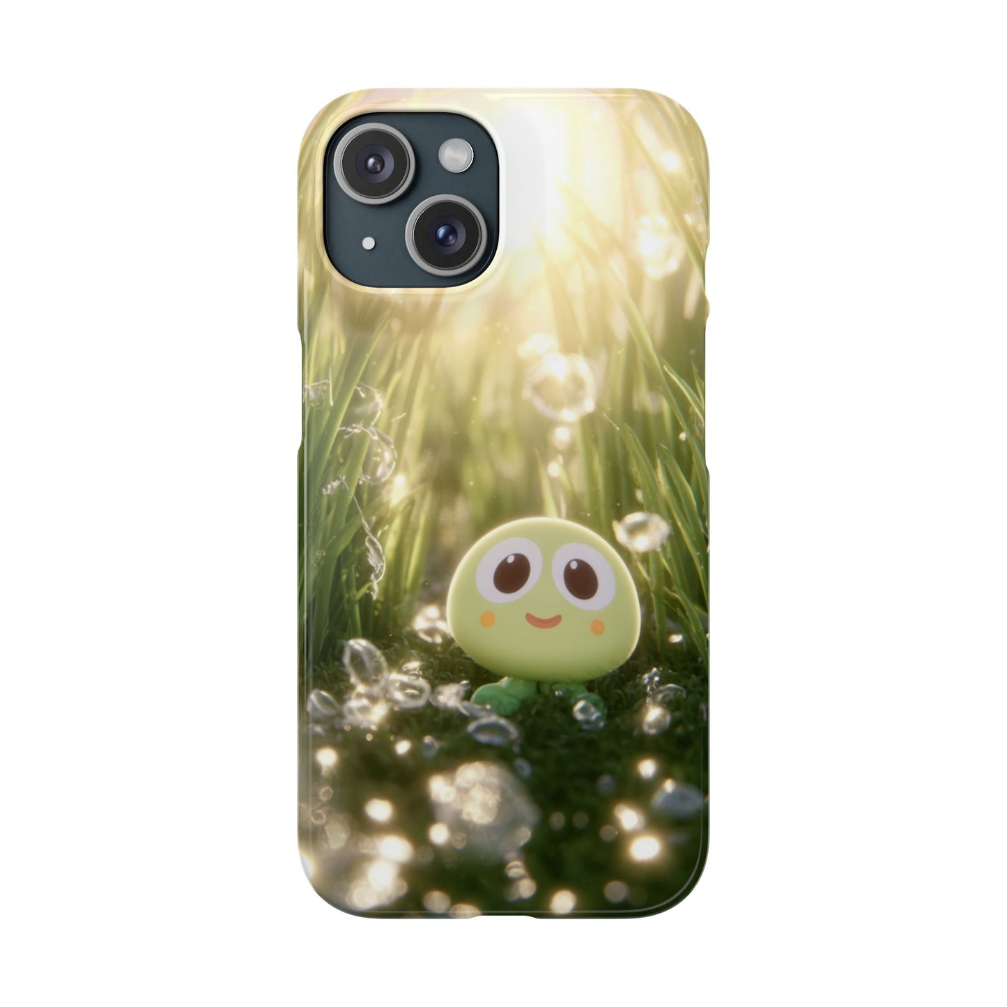 Cute Nature-Inspired Snap Case, Cartoon Phone Cover, Eco-Friendly Gift, Fun Accessory, Personalized Phone Case, Nature Lover's Gift