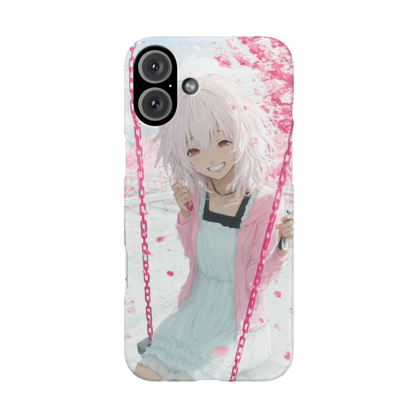 Anime Character Snap Cases for Phone, Cute Aesthetic Phone Cover, Gifts for Otaku, Floral Design, Unique Phone Cases