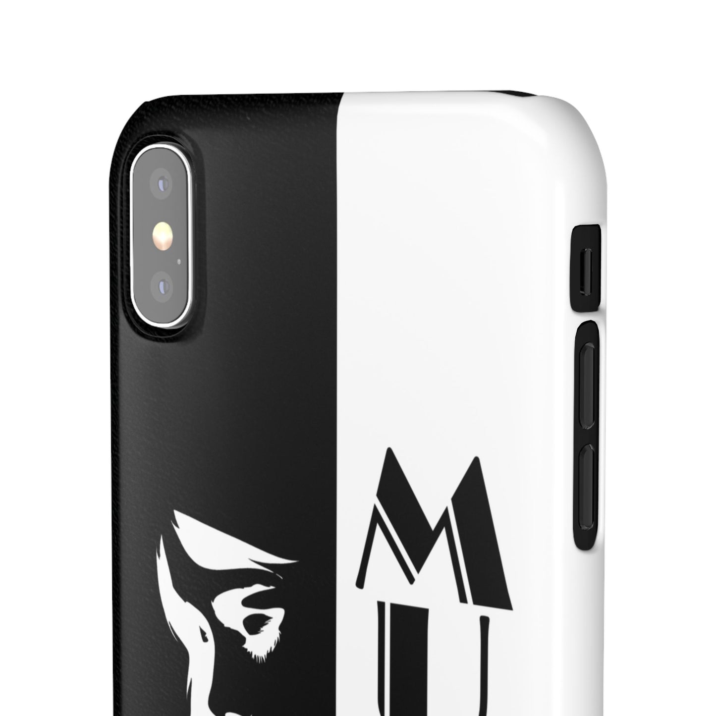 Black And White Bold Muse Snap Case Cover for iPhone and Samsung