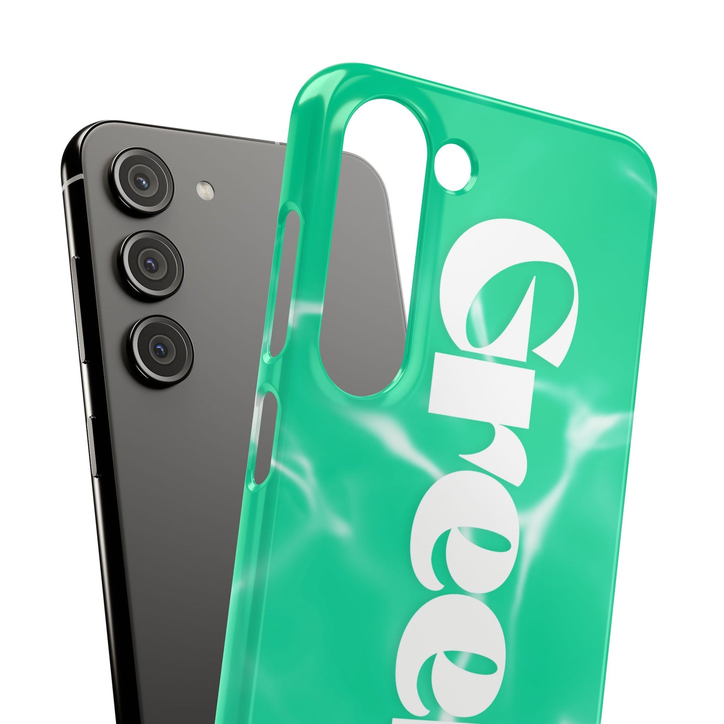 Aqua Pool Vibe Snap Case, Tropical Phone Cover, Summer Accessory, Trendy Gift for Friends, Beach Lover's Essential