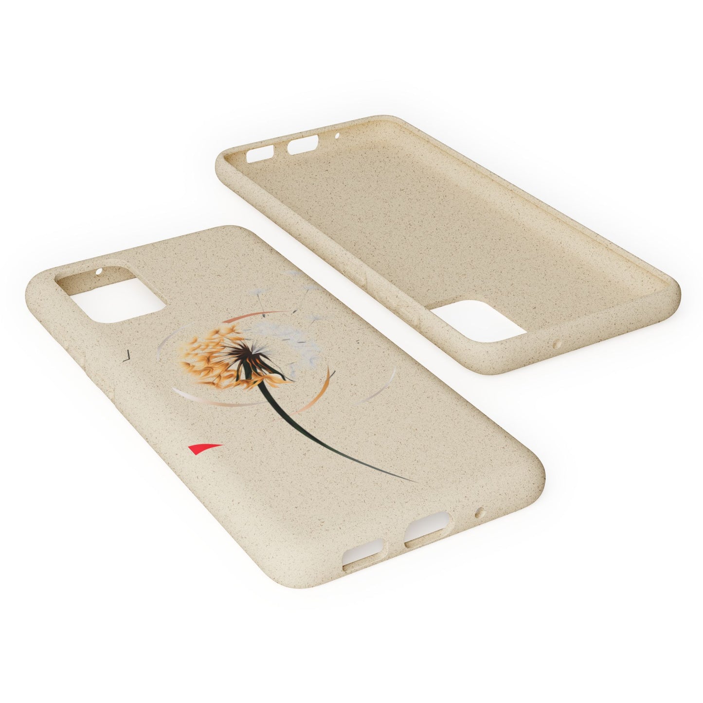 Plastic Free Eco-Friendly Phone Cases with Floral Design Sustainable Gift for Iphone and Samsungs