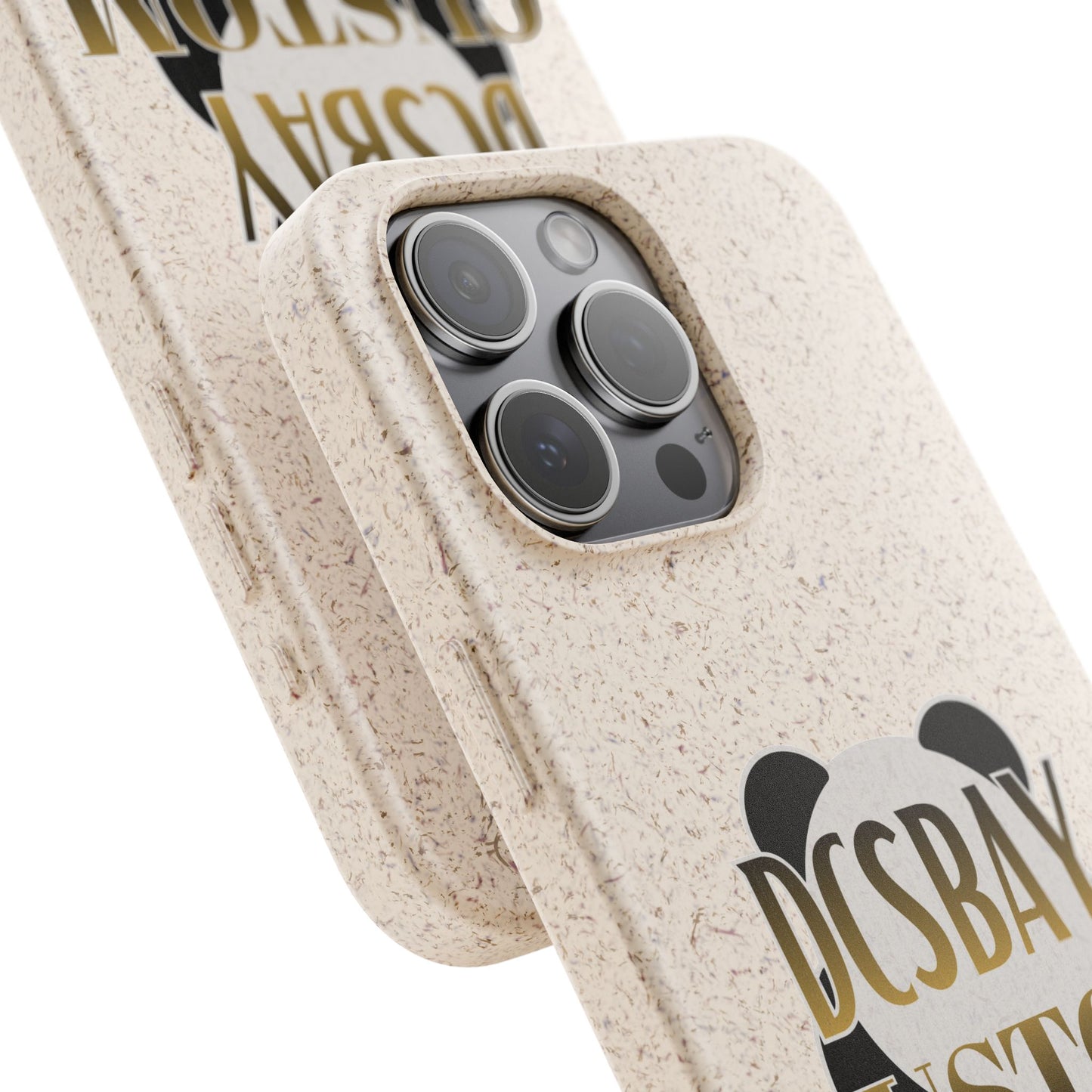 Biodegradable Panda Phone Case — Eco-Friendly Customizable iPhone Cover