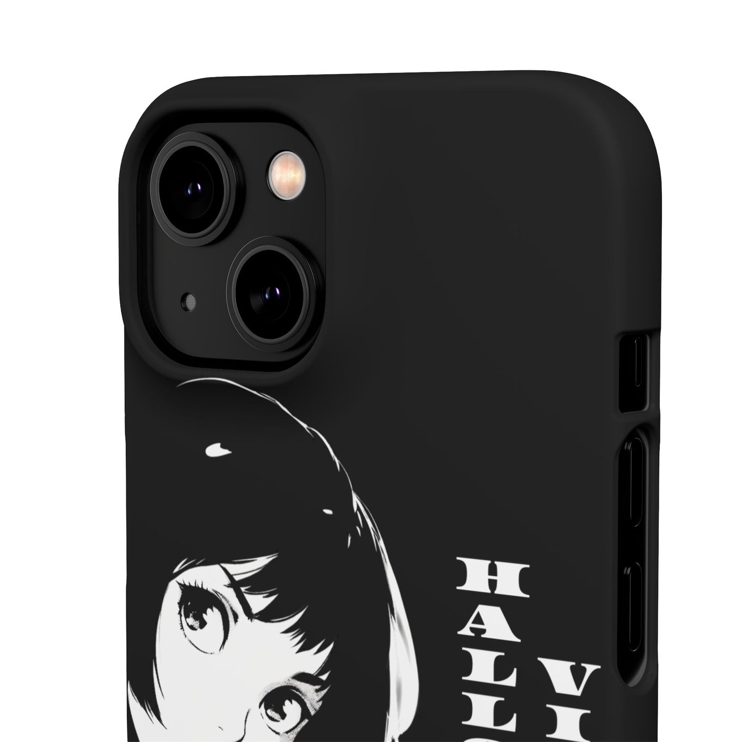 Halloween Vibes Snap Case Black and White Protective Phone Cover for iPhone and Samsung