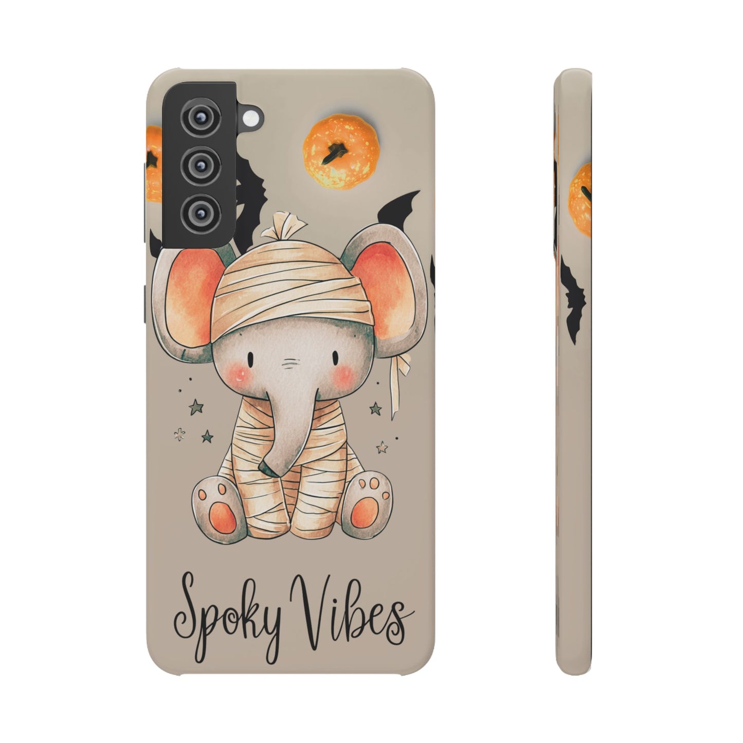 Halloween Vibe Elephant Snap Case for iPhone and Samsung