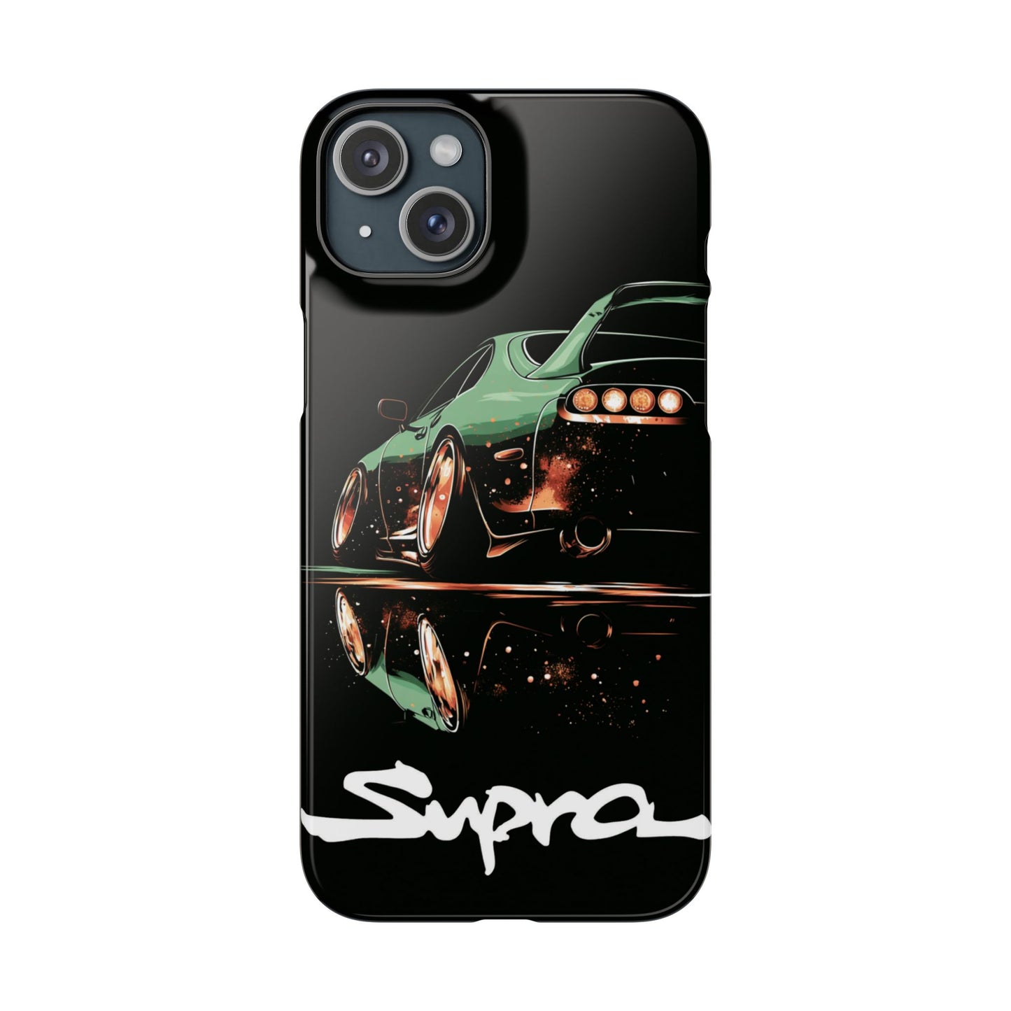 A80 MK4 Green Supra Art Snap Case and Protective Phone Cover For iPhone and Samsung