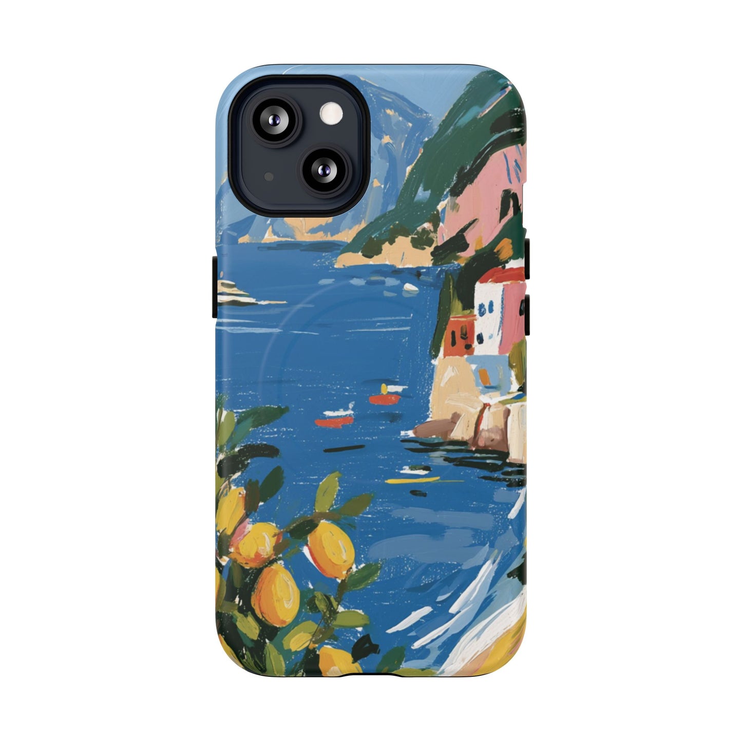 Mediterranean Coastal Phone Case – Tough Magnetic Protective Cover