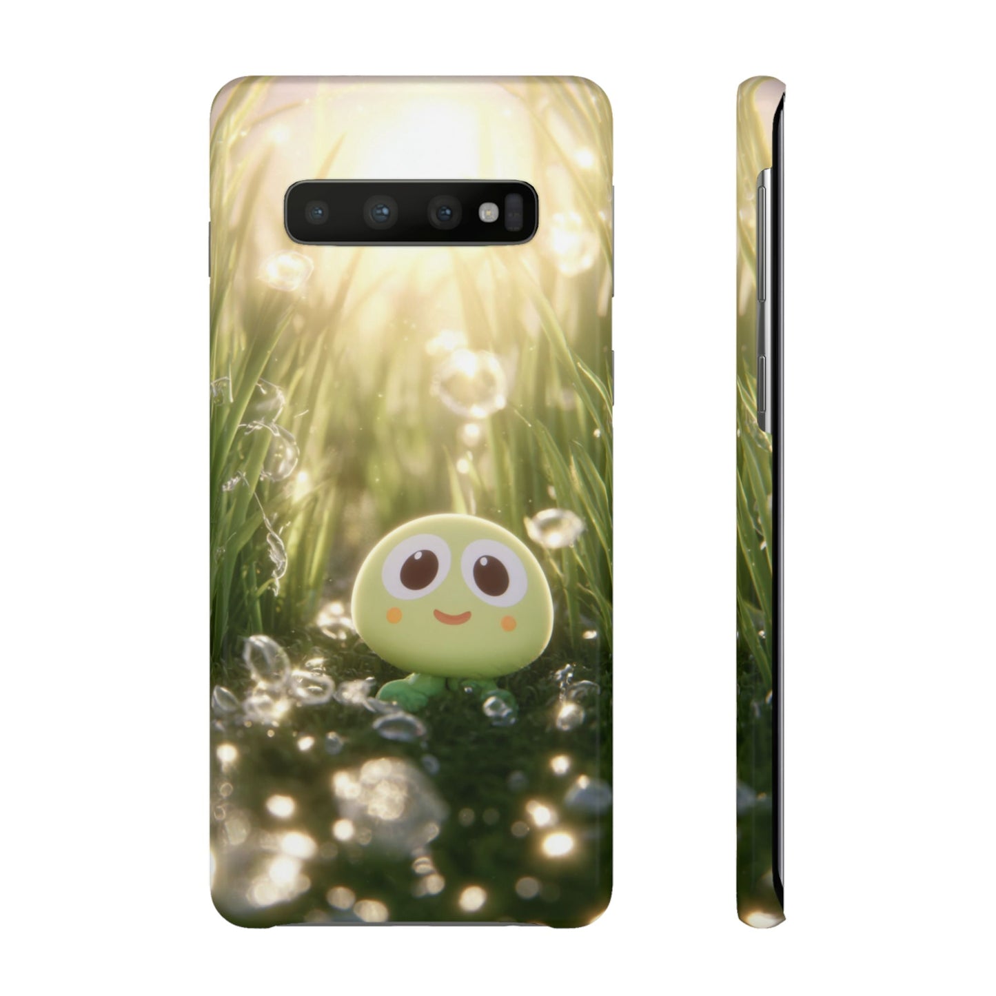 Cute Nature-Inspired Snap Case, Cartoon Phone Cover, Eco-Friendly Gift, Fun Accessory, Personalized Phone Case, Nature Lover's Gift