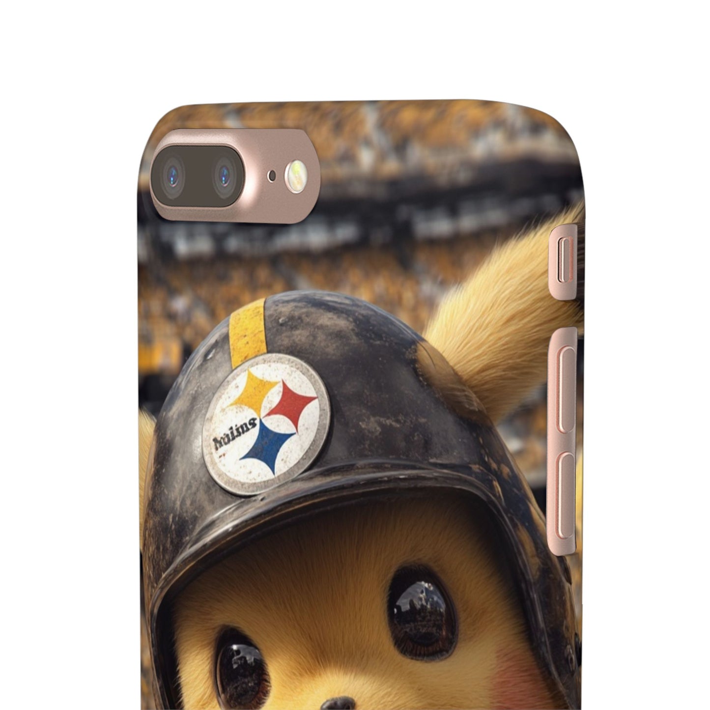 Fun Character Sports Snap Case, Phone Case, Fun Tech Accessory, Cute Gift for Gamers, Football Lovers, Kids.