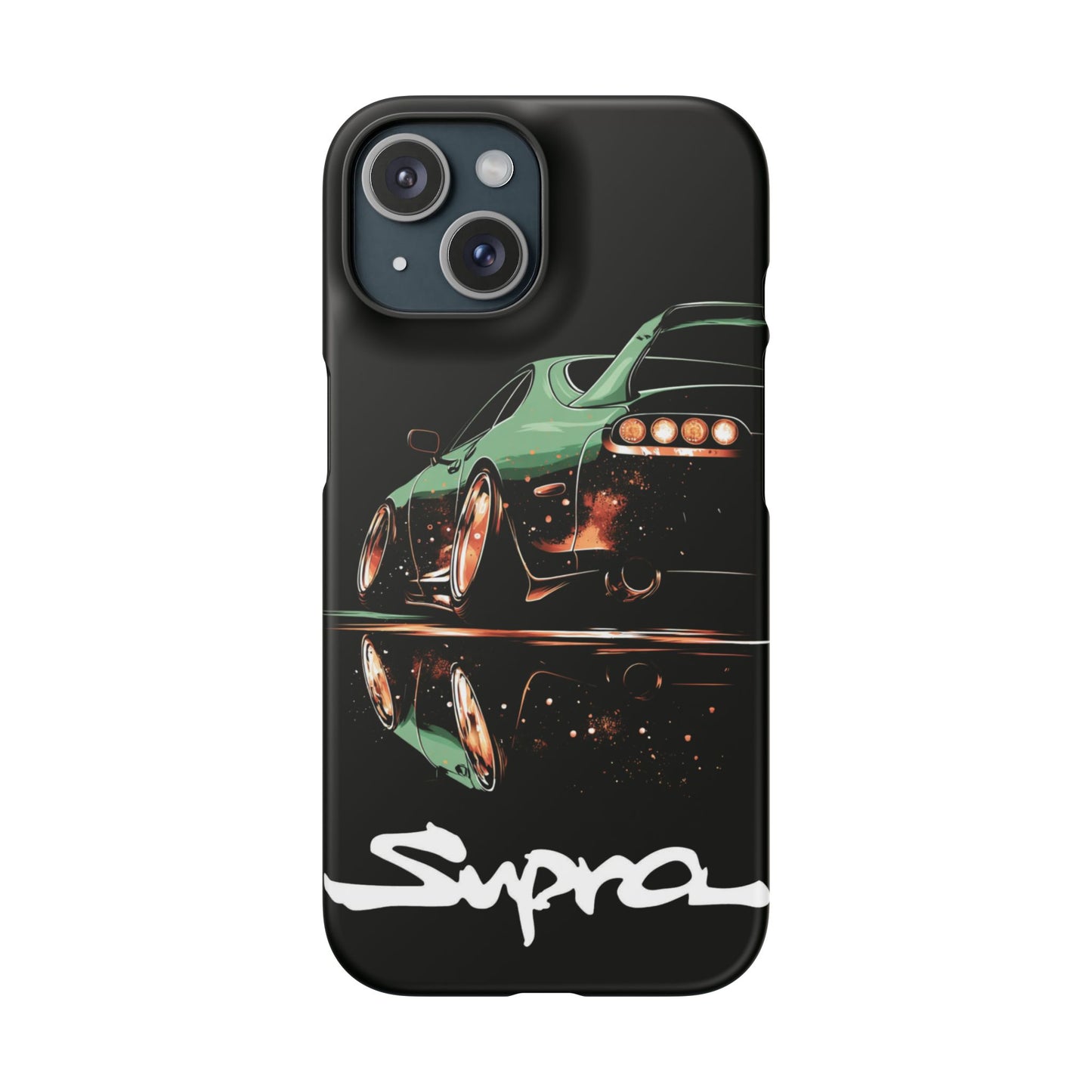 A80 MK4 Green Supra Art Snap Case and Protective Phone Cover For iPhone and Samsung