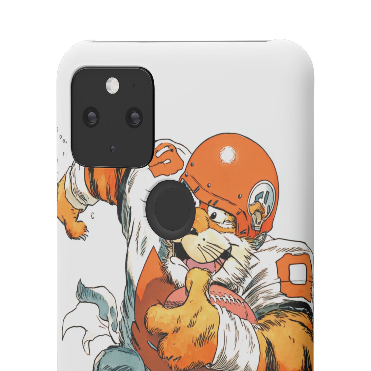 Cincinnati Bengals Snap Cases, Football Fans Phone Case, Tiger Cartoon Art Design, Football Lover Gift, Protective Phone Cover