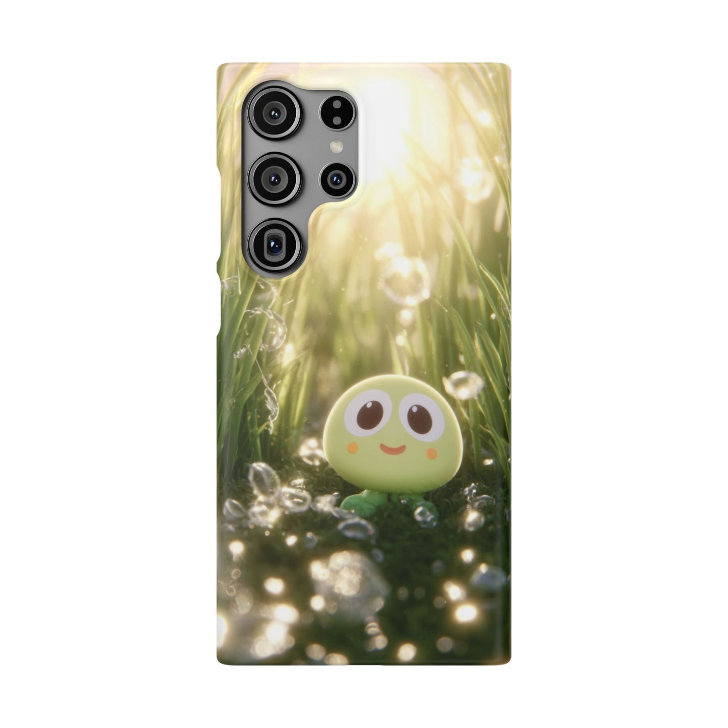 Cute Nature-Inspired Snap Case, Cartoon Phone Cover, Eco-Friendly Gift, Fun Accessory, Personalized Phone Case, Nature Lover's Gift