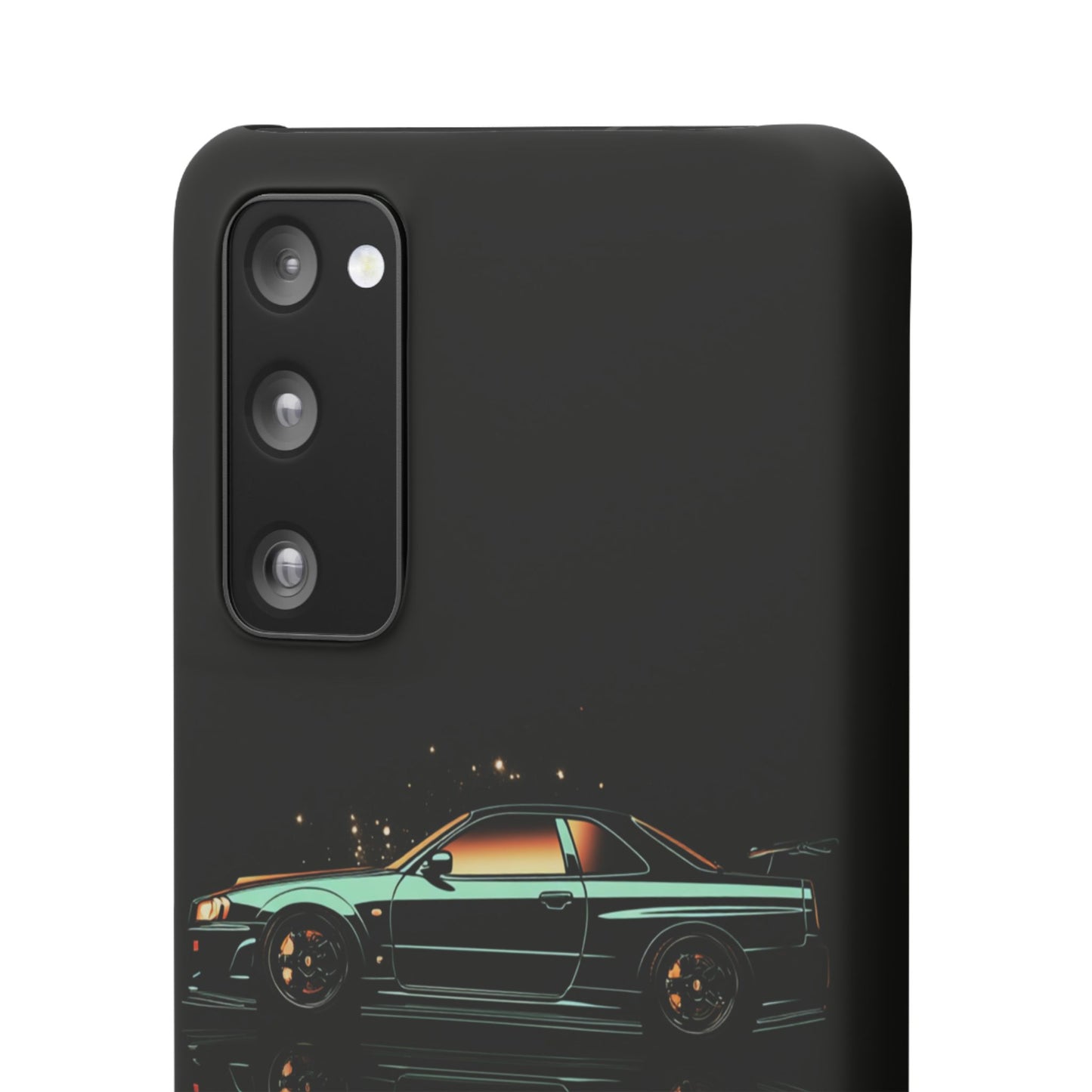 Green Skyleine R34 GTR Art Snap Case and Protective Phone Cover For iPhone and Samsung