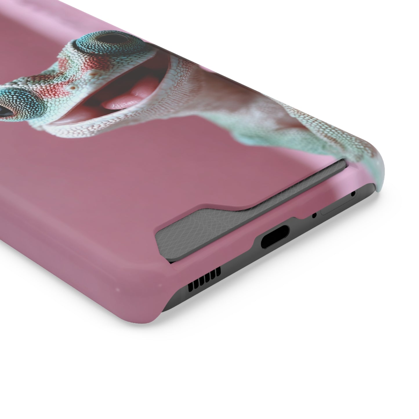 Whimsical Phone Case with Card Holder - Cute Gecko Design, Fun Gift for Kids, Stylish Accessory for Everyday Use, Perfect for [...]