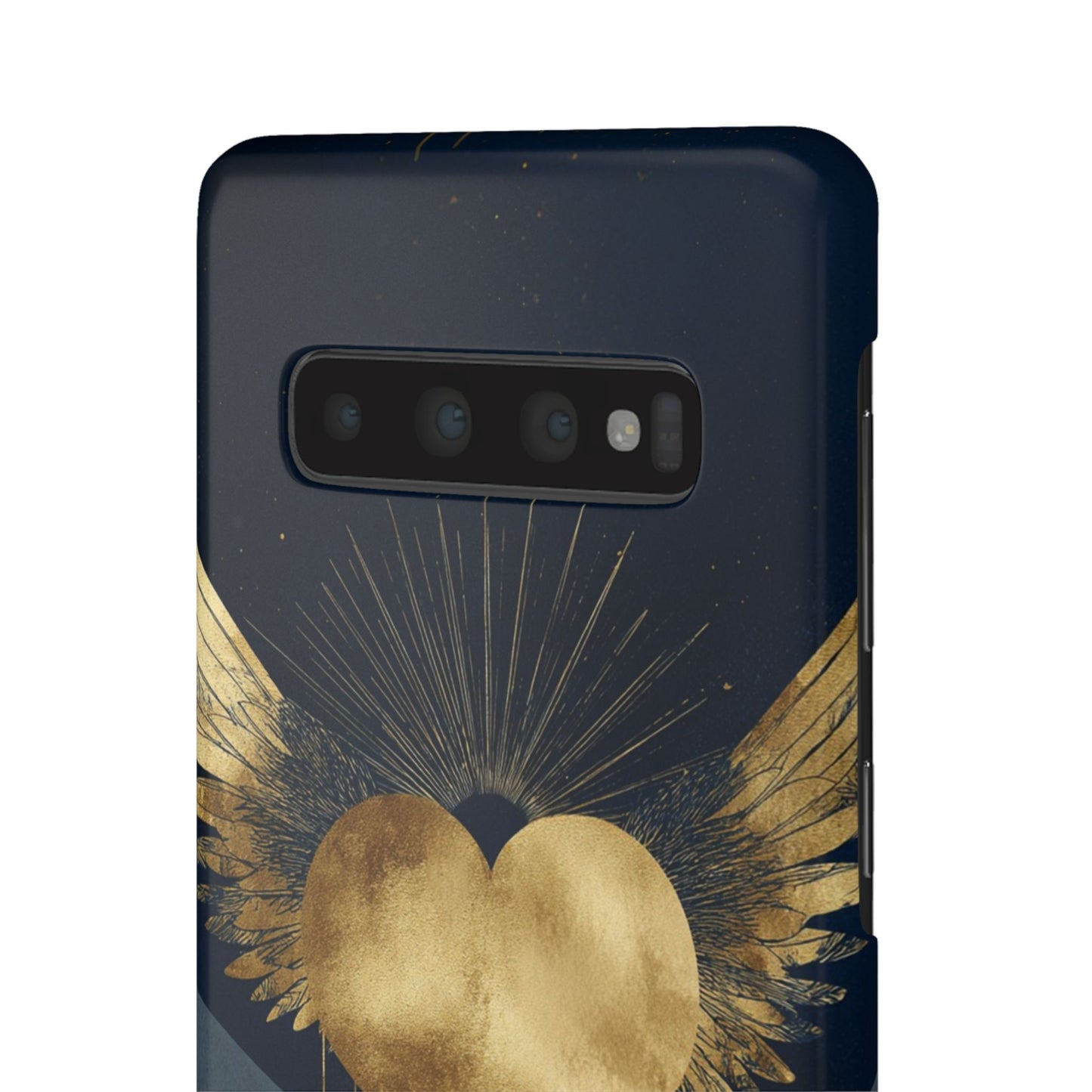 Heart Wing Snap Case, Elegant Phone Cover, Unique Gift, Artistic Accessory, Protective Case for Love and Romance