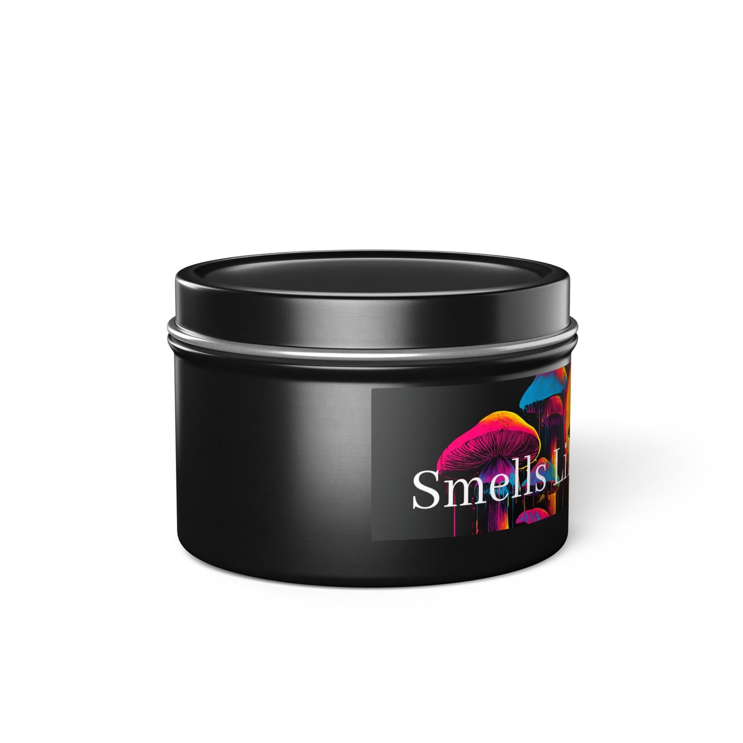 Vibrant Tin Candles, Smells Like Teen Spirit, Unique Home Decor, Aromatherapy, Gift for Her, Mood Enhancer, Eco-Friendly Candle