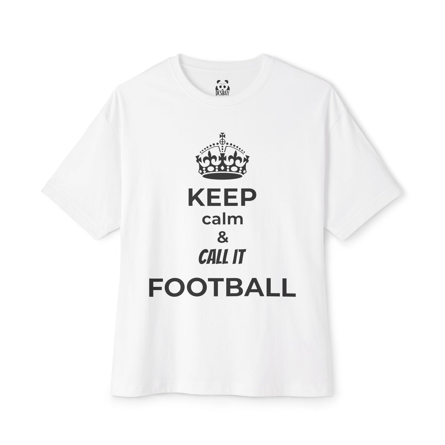 FOOTBALL Unisex Oversized Boxy Tee
