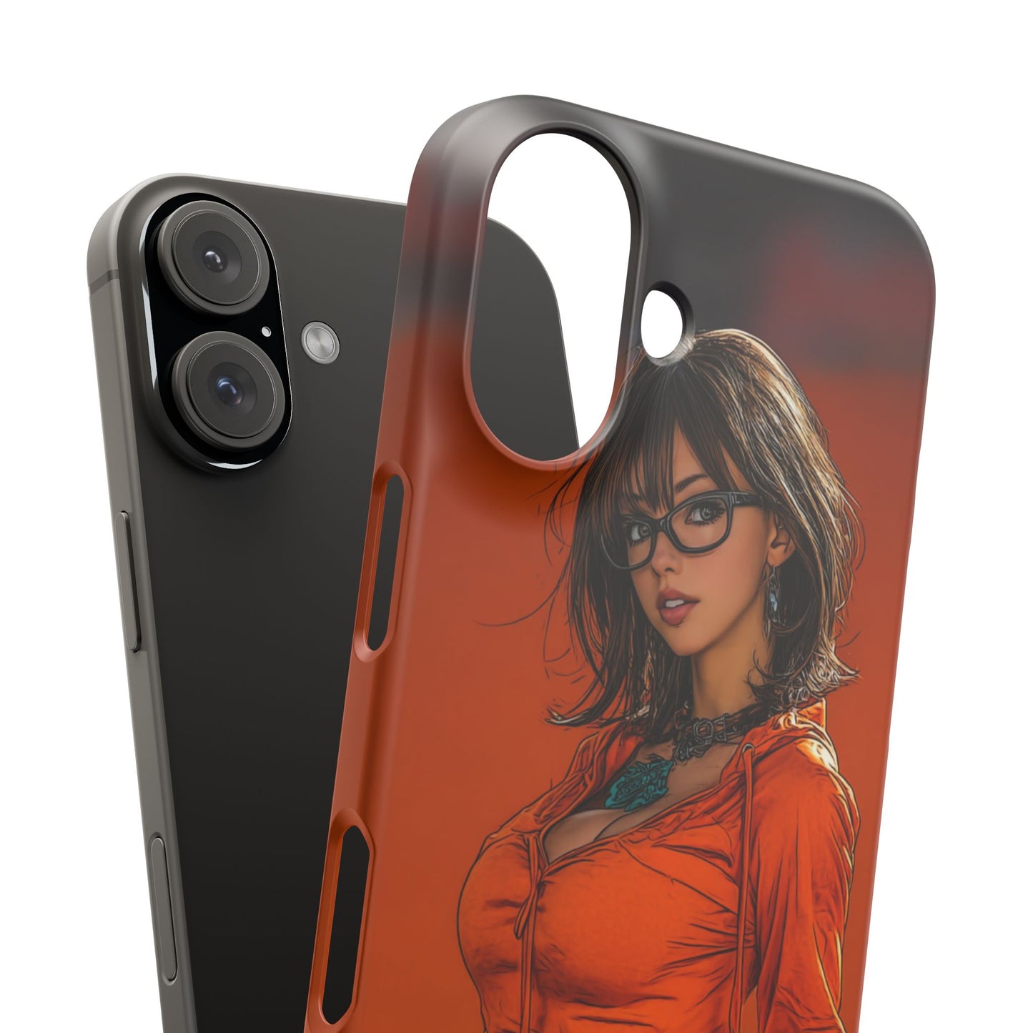 Velma Dinkley Cleveland Browns Fan Snap Cases, Phone Cover, Cartoon Style Art, Custom Case, Protective Shell