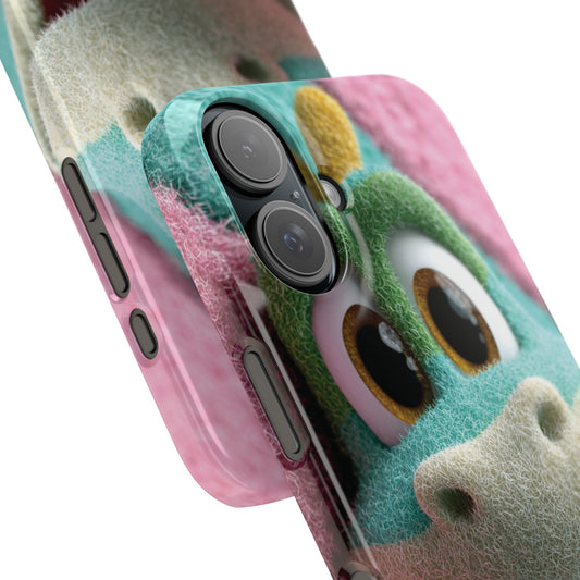 Fun Dino Snap Case for Kids | Cute Phone Cover | Colorful Mobile Accessory | Birthday Gift | Child's Tech Style
