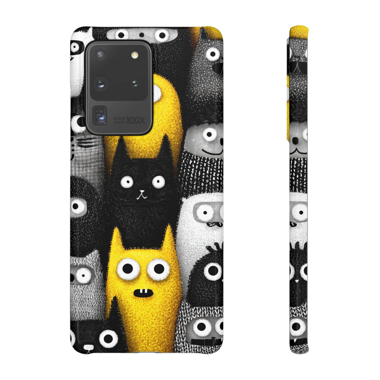 Colorful Character Snap Cases, Cute Phone Cover, Unique Gift for Kids, Fun Accessory, Perfect for Birthdays, Holidays