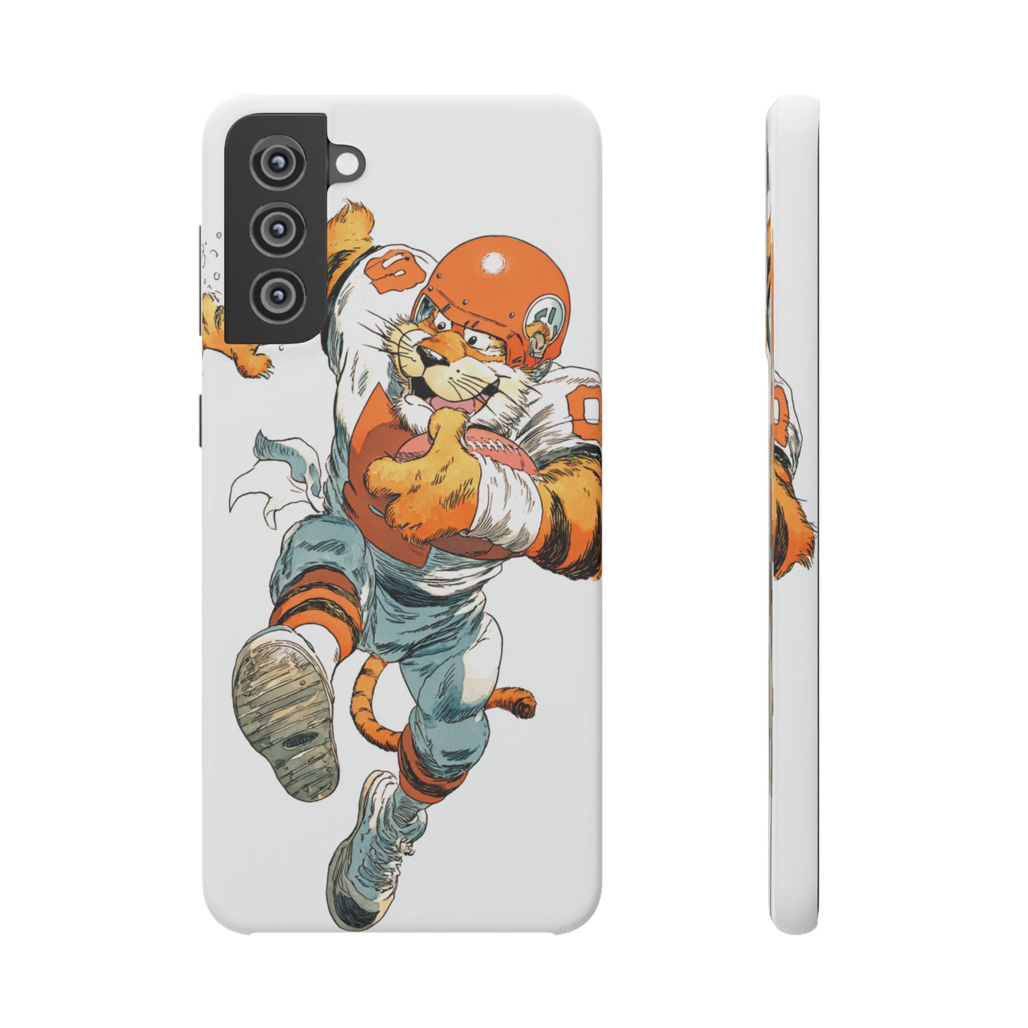Cincinnati Bengals Snap Cases, Football Fans Phone Case, Tiger Cartoon Art Design, Football Lover Gift, Protective Phone Cover