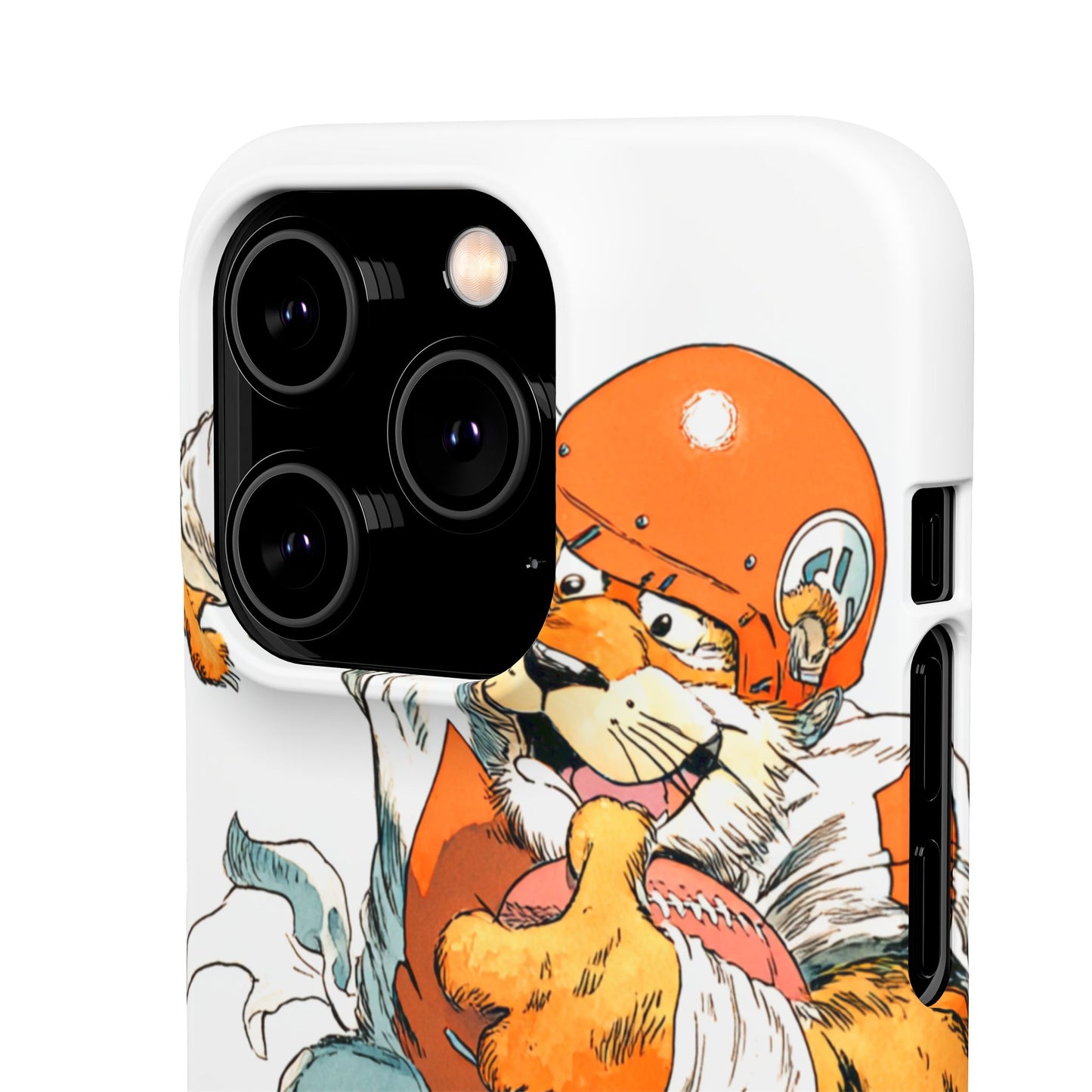 Cincinnati Bengals Snap Cases, Football Fans Phone Case, Tiger Cartoon Art Design, Football Lover Gift, Protective Phone Cover